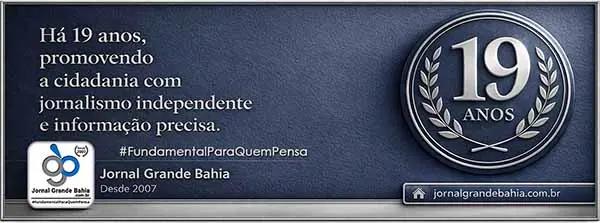 O Jornal Grande Bahia completa 19 anos de atuação contínua no ambiente digital, consolidando-se como referência do jornalismo independente na Bahia. Fundado em 2007, o veículo construiu uma trajetória marcada por rigor editorial, pluralidade temática e compromisso com a informação pública, aliando tradição jornalística, inovação tecnológica e participação qualificada no debate democrático.