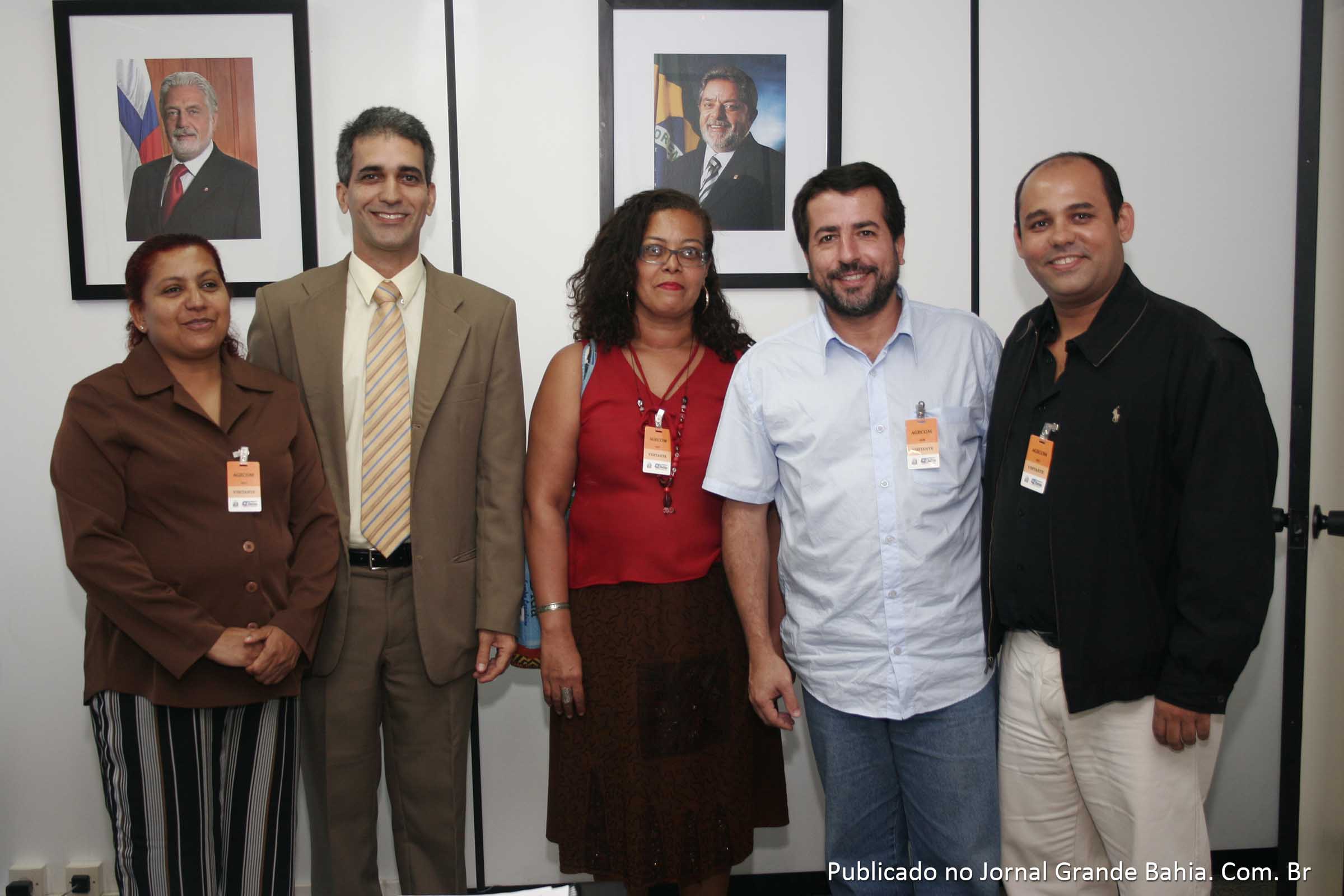 Diretoria do SINJORBA participa de reunião com o secretário de Comunicação da Bahia para discutir a política de comunicação do Governo Wagner