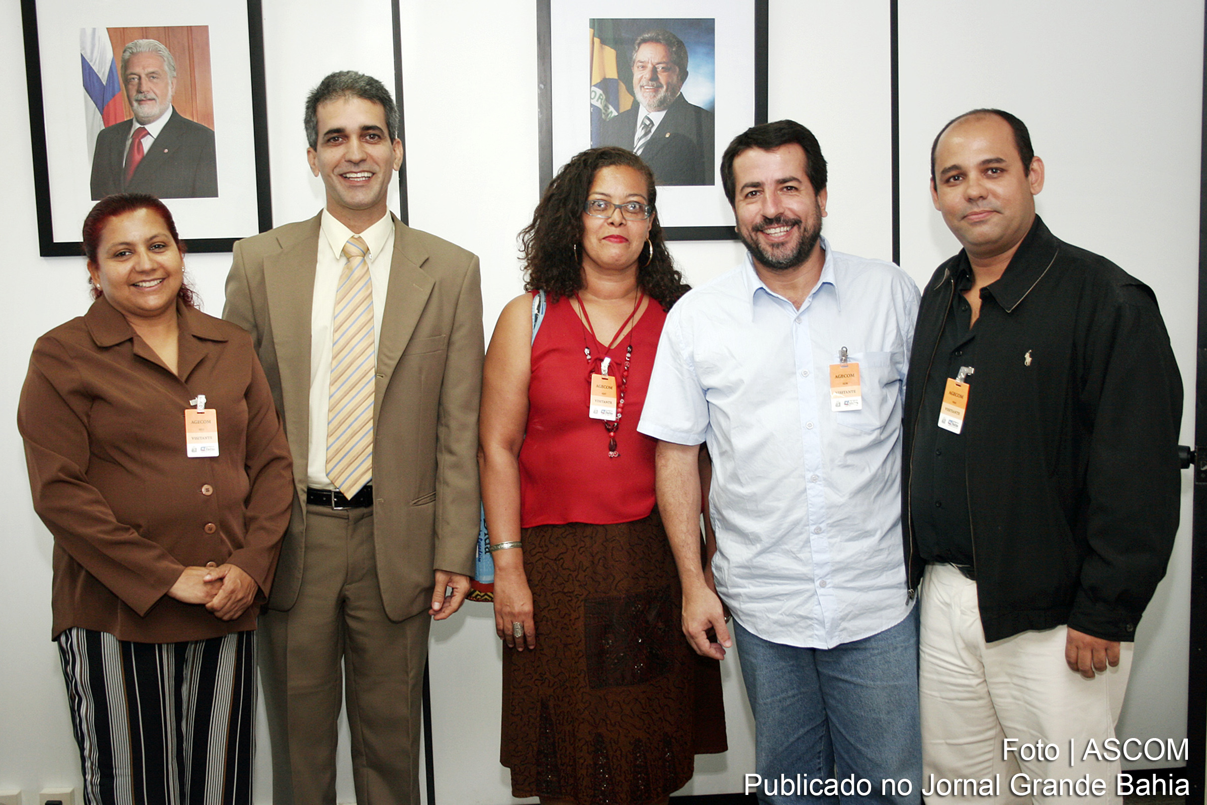 Equipe do Jornal Grande Bahia participa de reunião com presidente da FENAJ e direção do SINJORBA