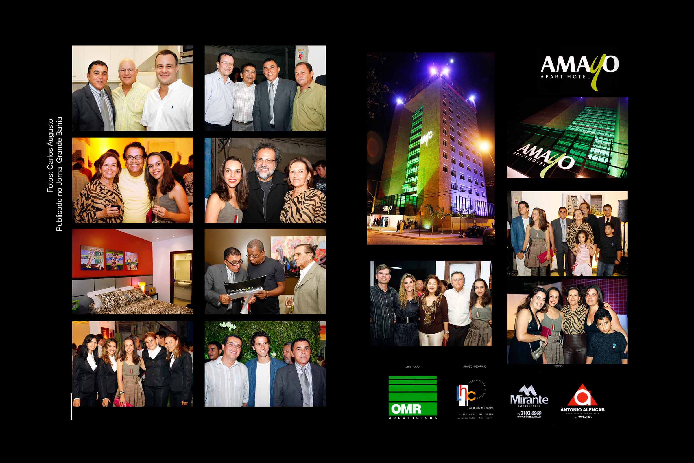Inauguração do Amayo Apart Hotel reúne autoridades e empresários em Feira de Santana.