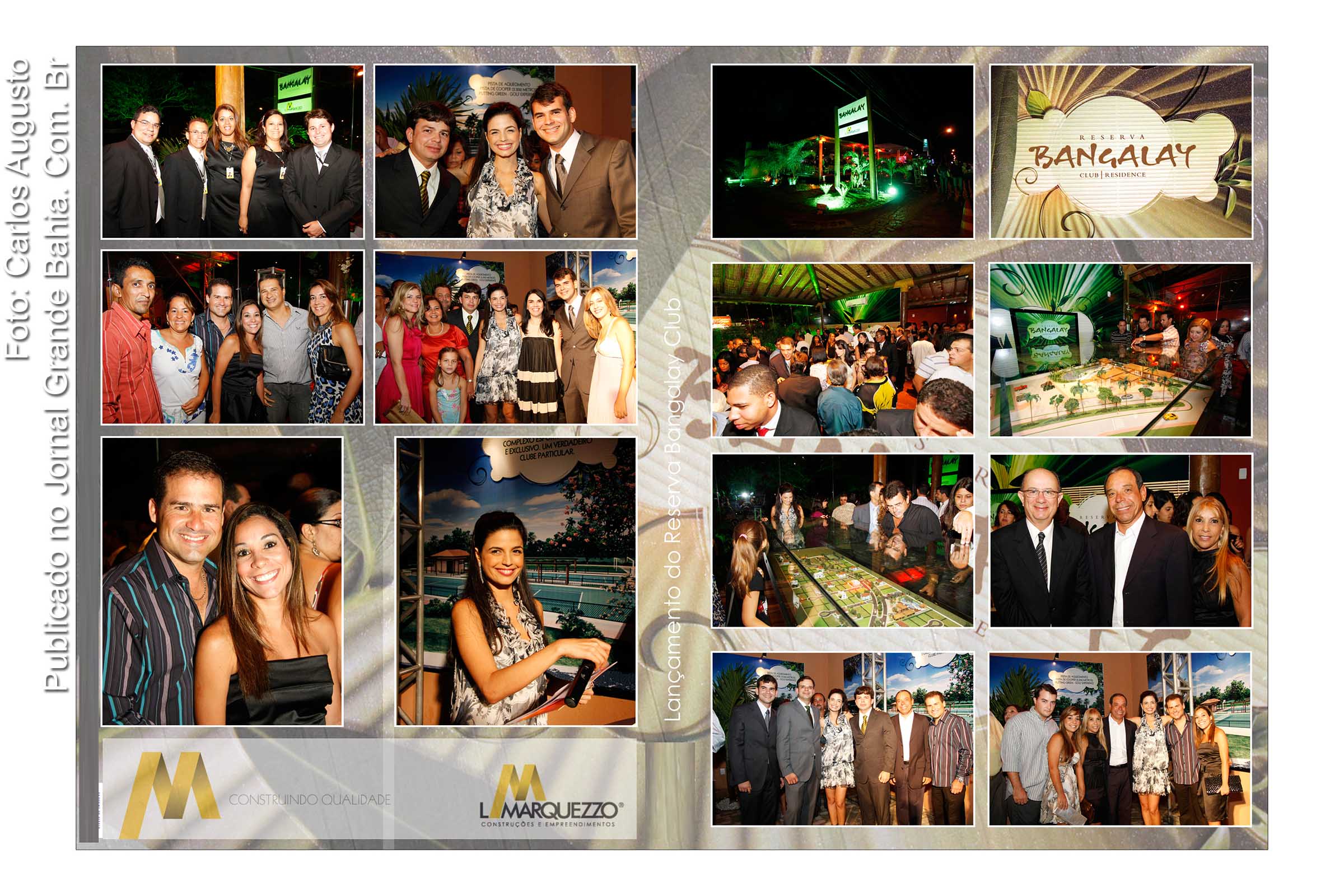 Coquetel de lançamento do Reserva Bangalay.