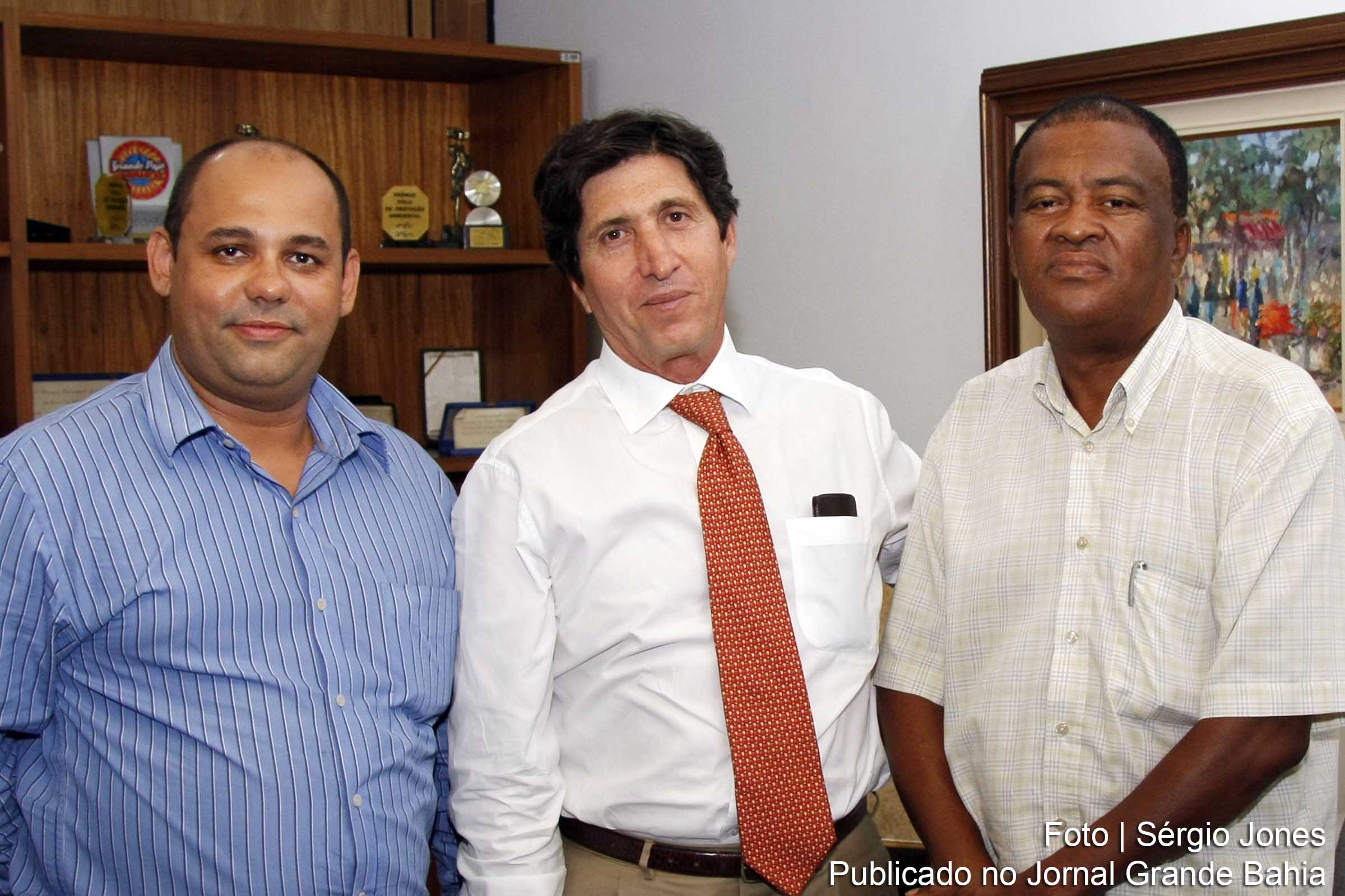 Carlos Augusto, Silvio Simões e Valter Xéu.