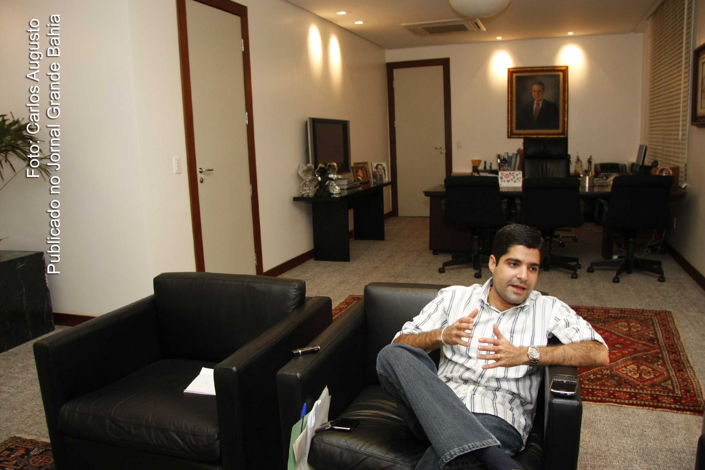 O governo Wagner está imobilizado por ser fraco e não dispor de perfil executivo, diz deputado ACM Neto; Confira a entrevista