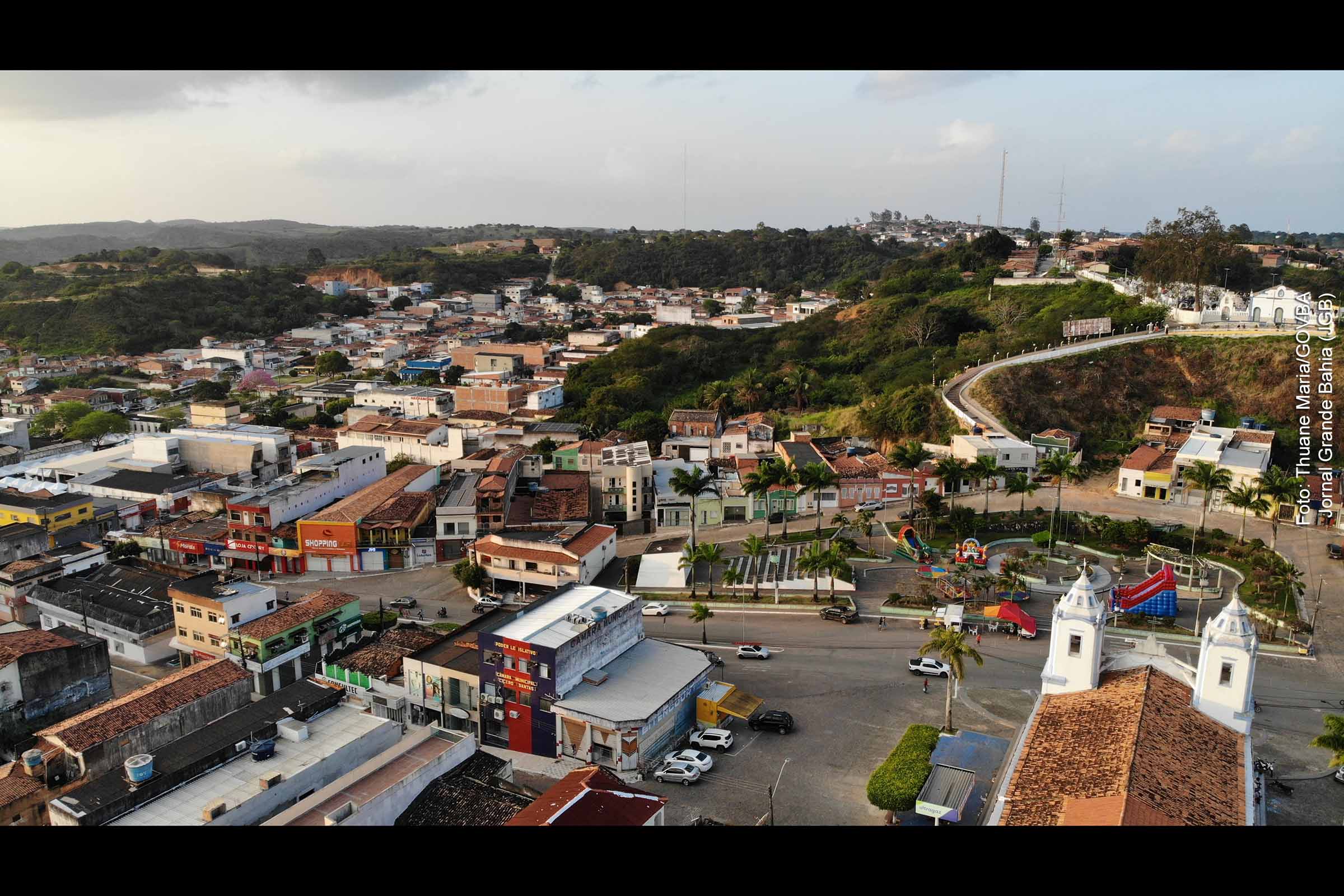 Vista aérea de Cícero Dantas.
