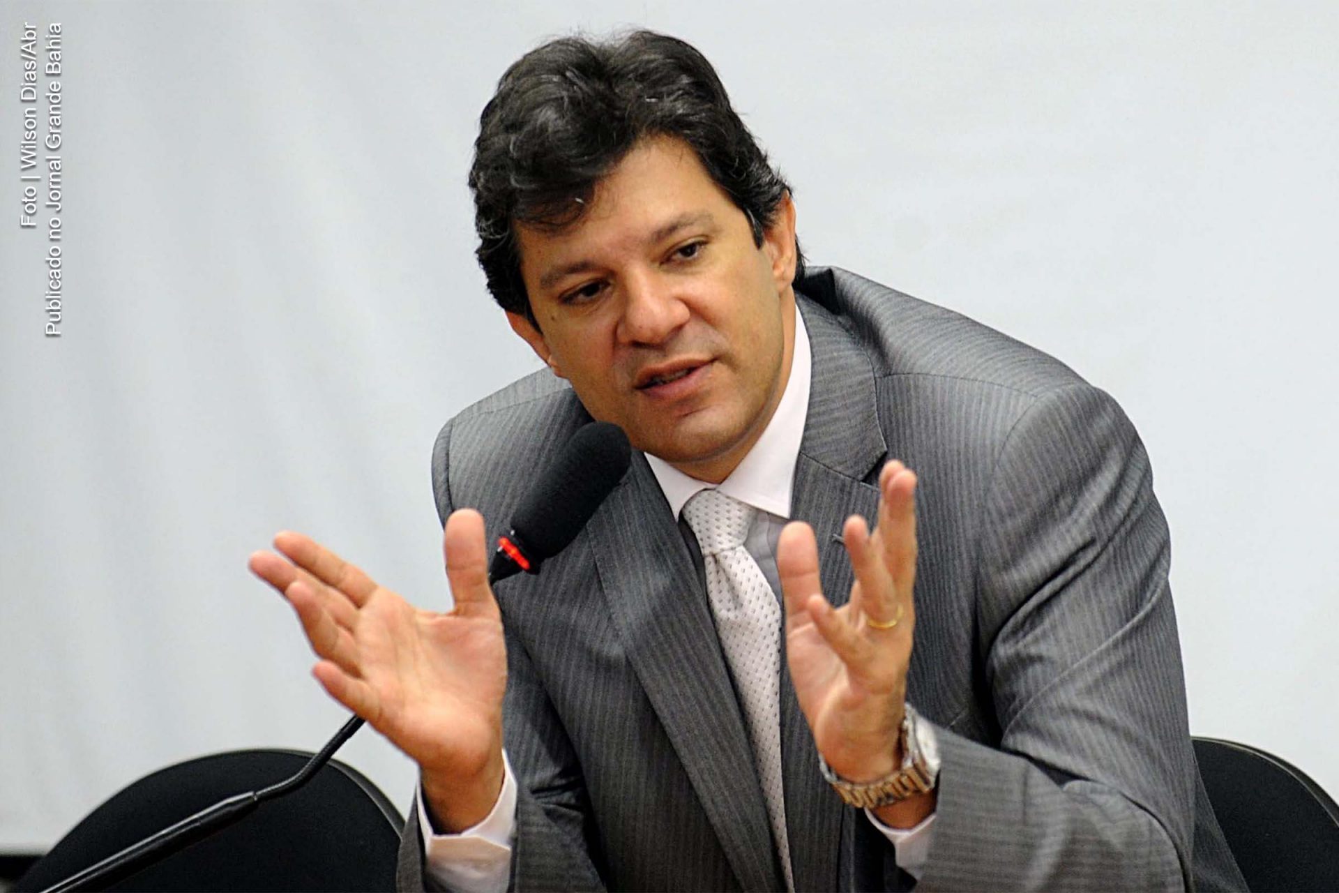 Fernando Haddad,ministro da Educação do Governo Lula.