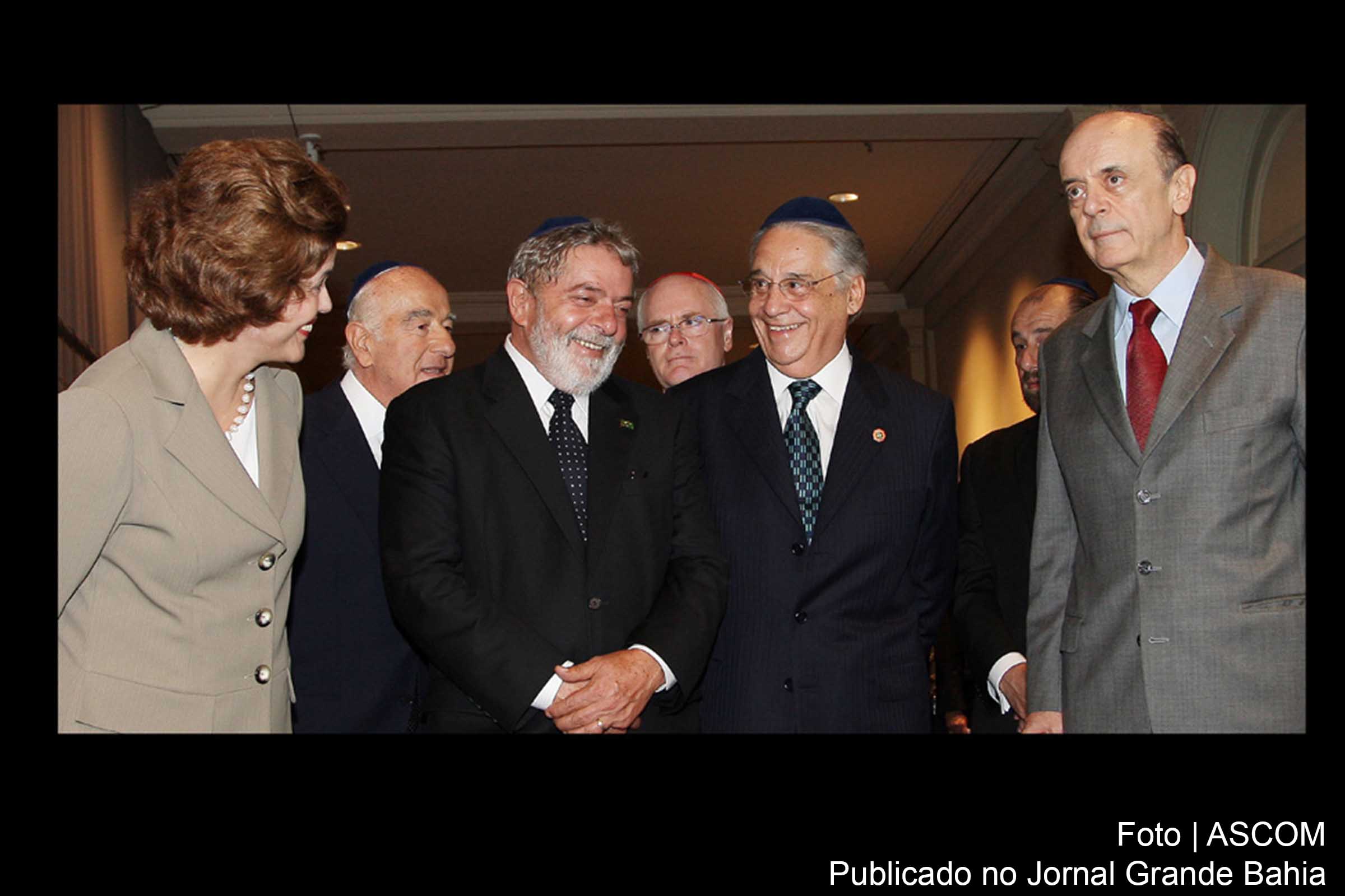 Dilma Rousseff e Lula, Fernando Henrique e José Serra. Disputa pelo poder.