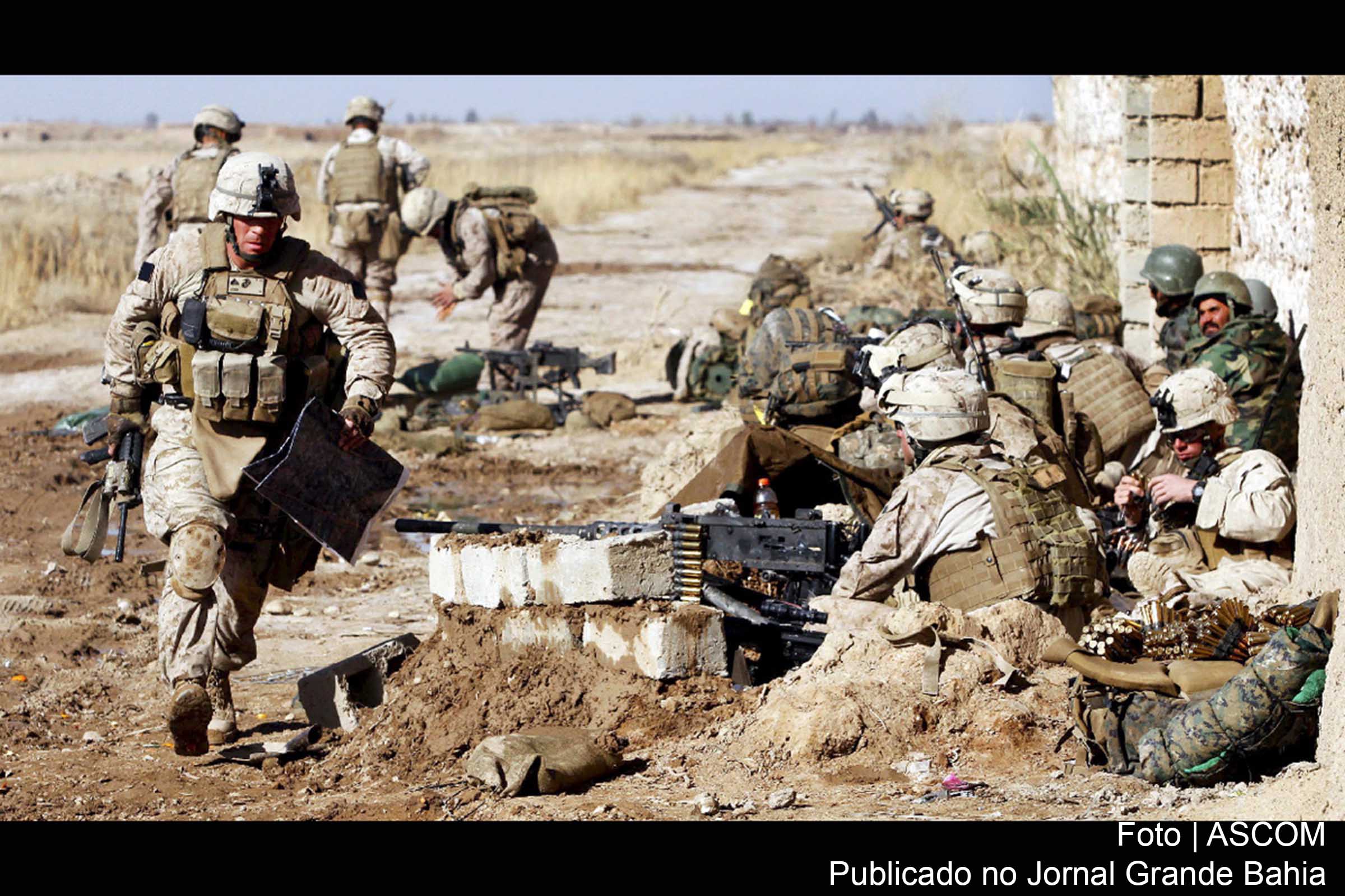 OTAN lançou a maior ofensiva no Afeganistão desde a invasão de 2001.