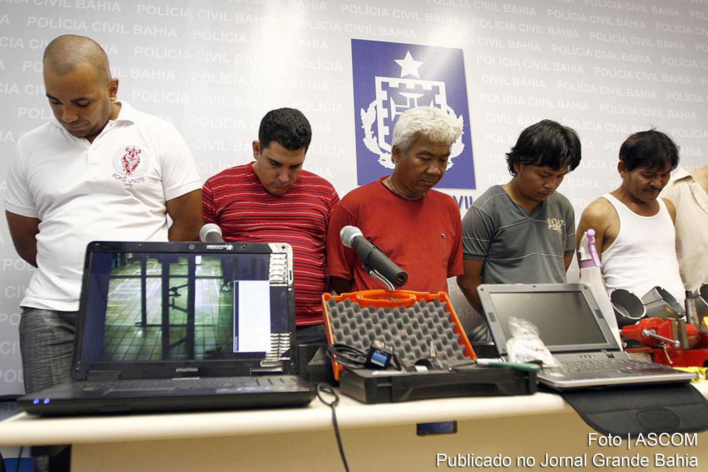 DRPF prende arrombadores de caixas eletrônicos em Salvador