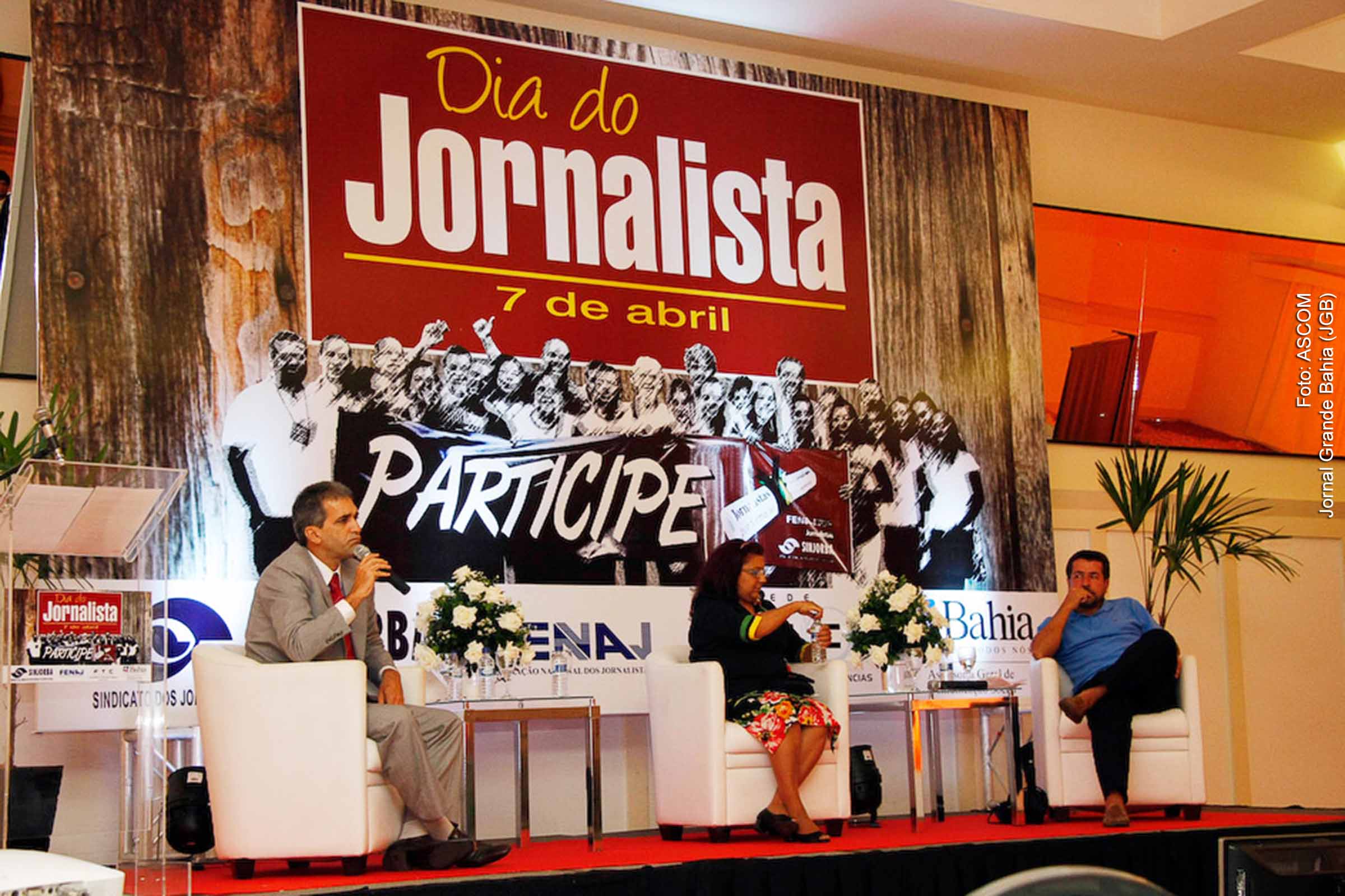 Secretário de Comunicação da Bahia e presidentes da FENAJ e SINJORBA discutem o papel do jornalismo na defesa da democracia