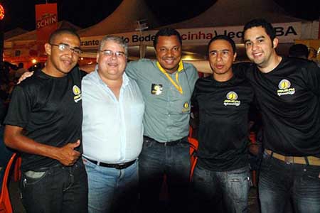 Lúcio em campanha pelo interior do estado. Busca de espaço político e aproximação com eleitor.