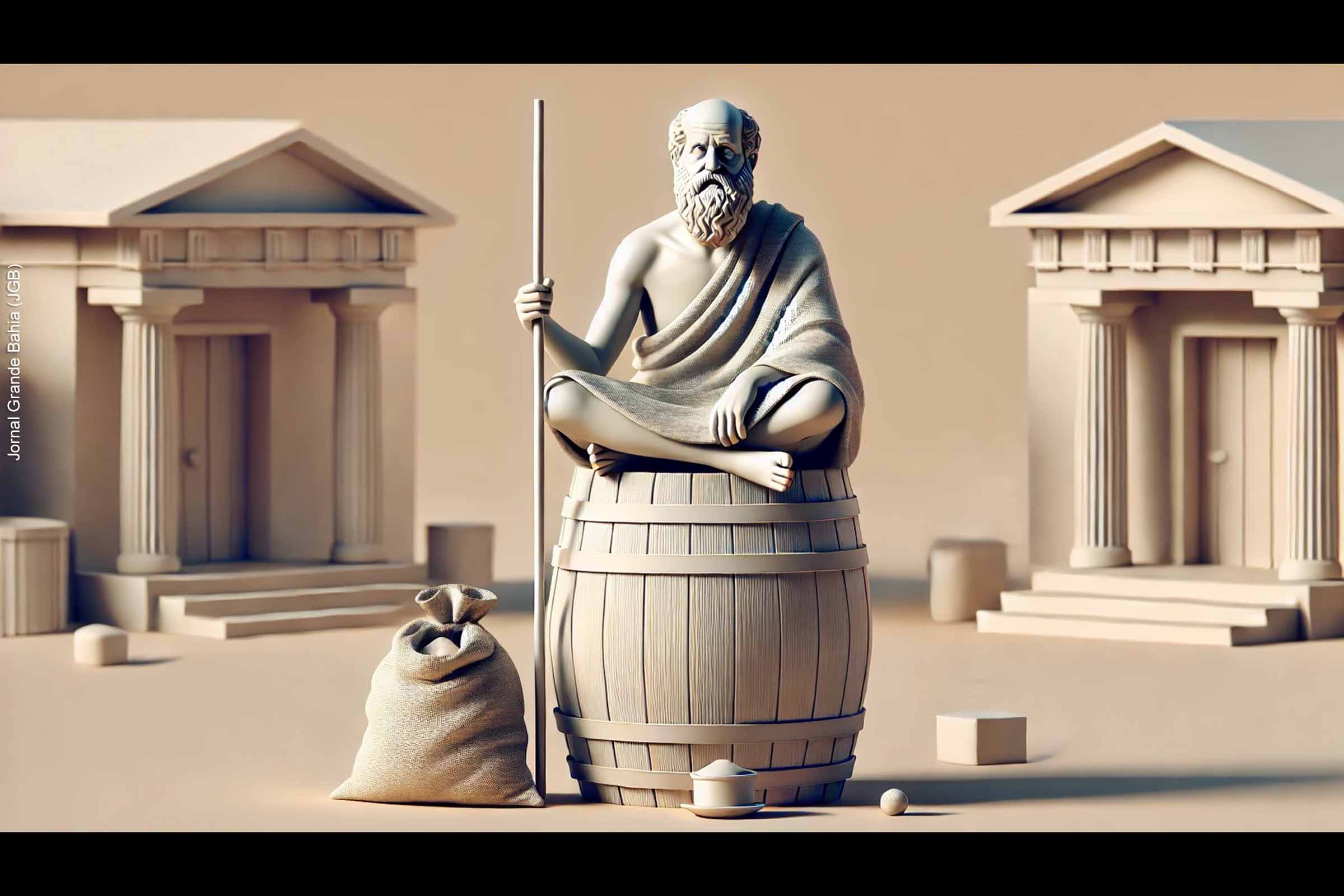 Cinismo: A corrente filosófica fundada por Antístenes, discípulo de Sócrates