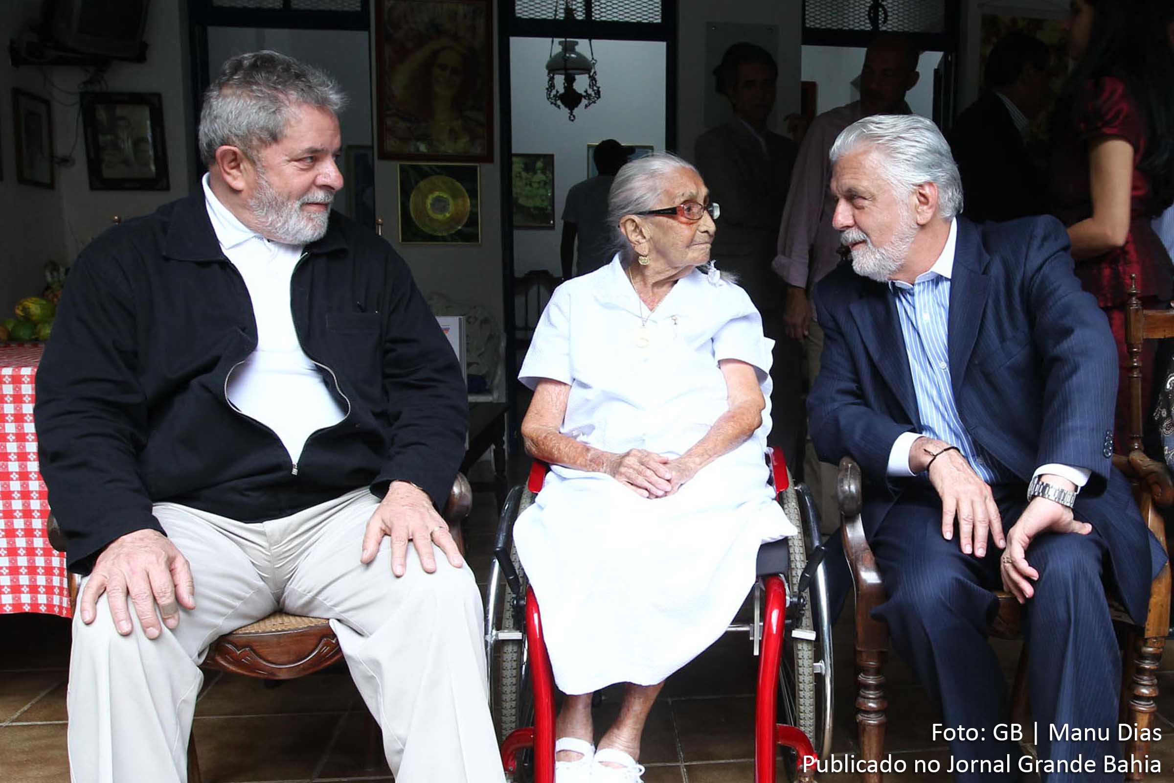 Eleições 2010 – Bahia: mãe e irmão de Caetano Veloso declaram apoio a candidatura de Jaques Wagner