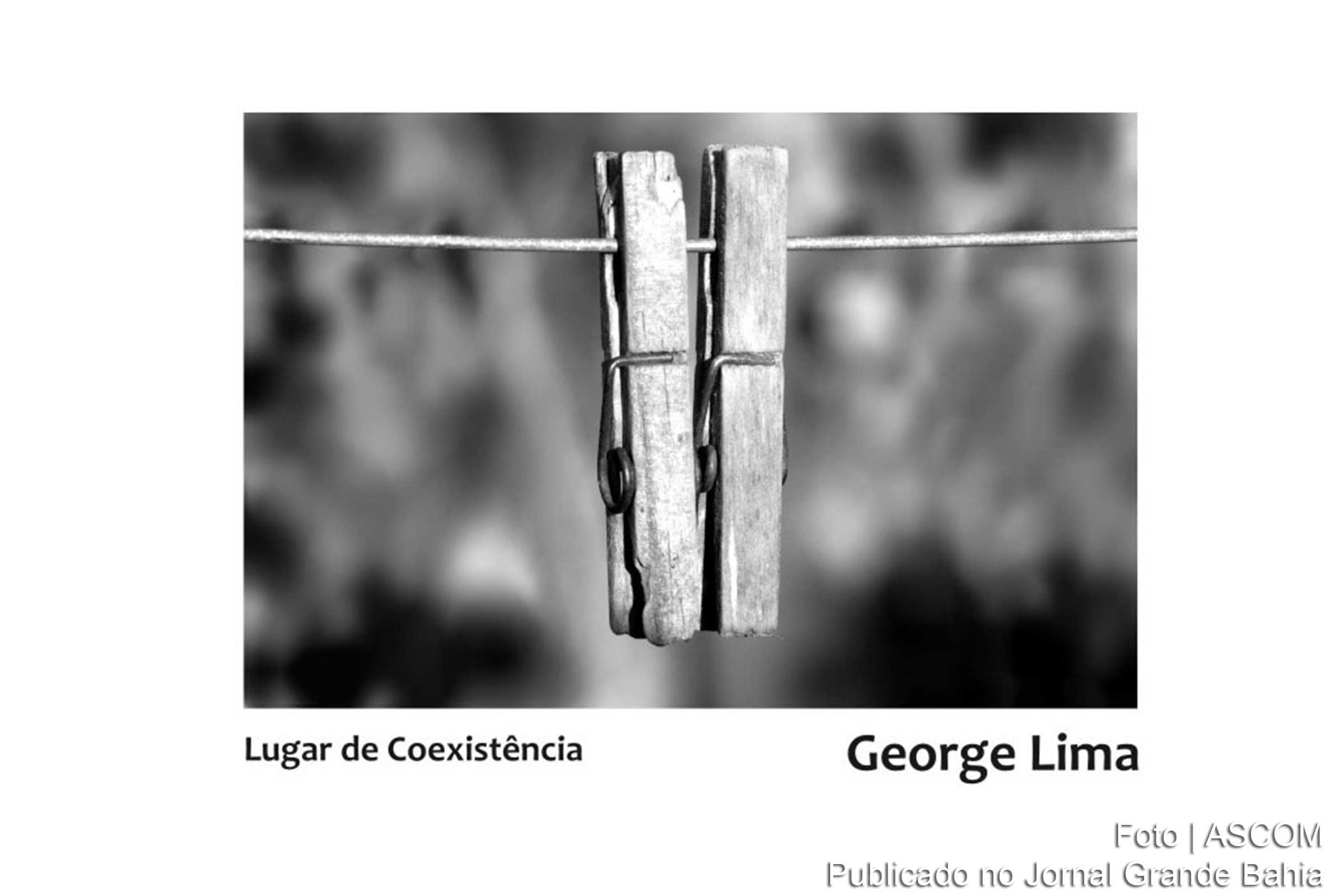 George Lima expõe mostra fotográfica 'Lugar de Coexistência'.