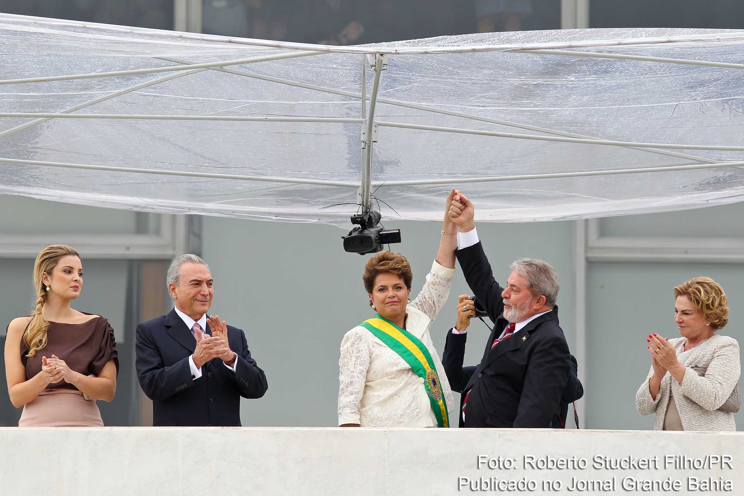 Posse de Dilma Vana Rousseff na presidência da República, em 1º de janeiro de 2011.