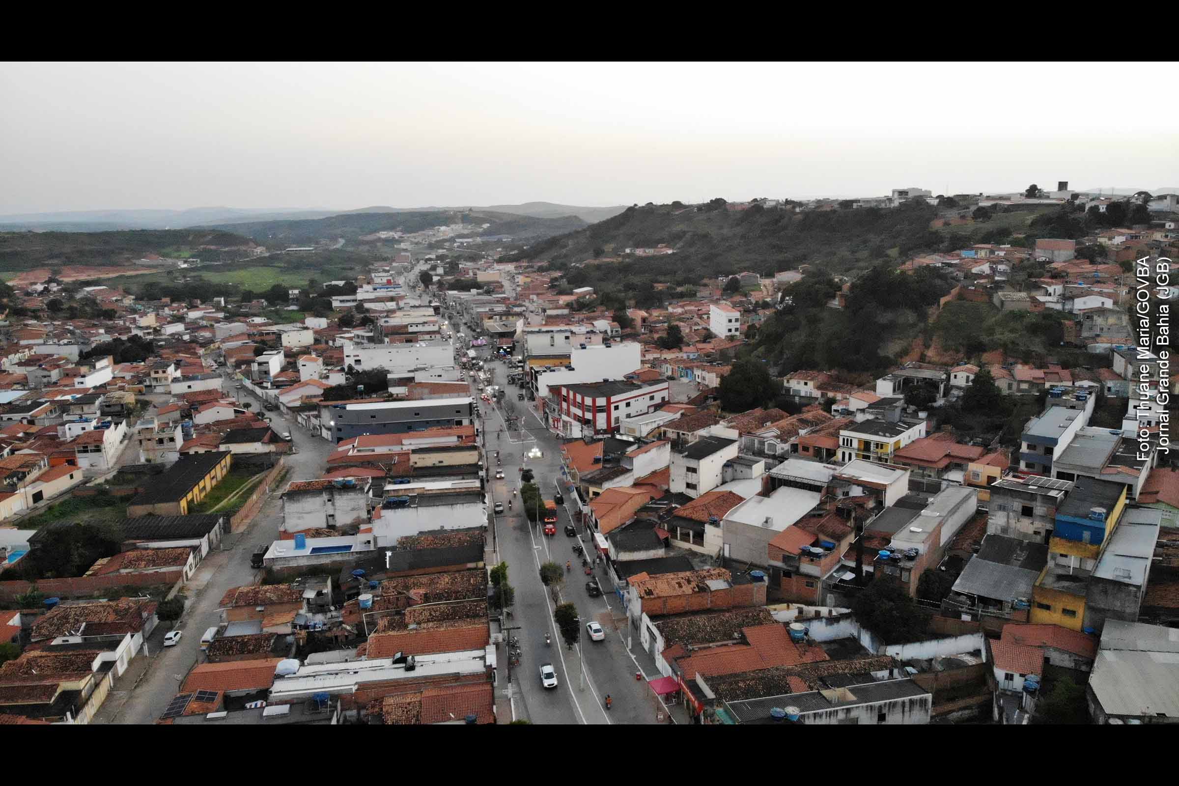 Vista aérea de Cícero Dantas.
