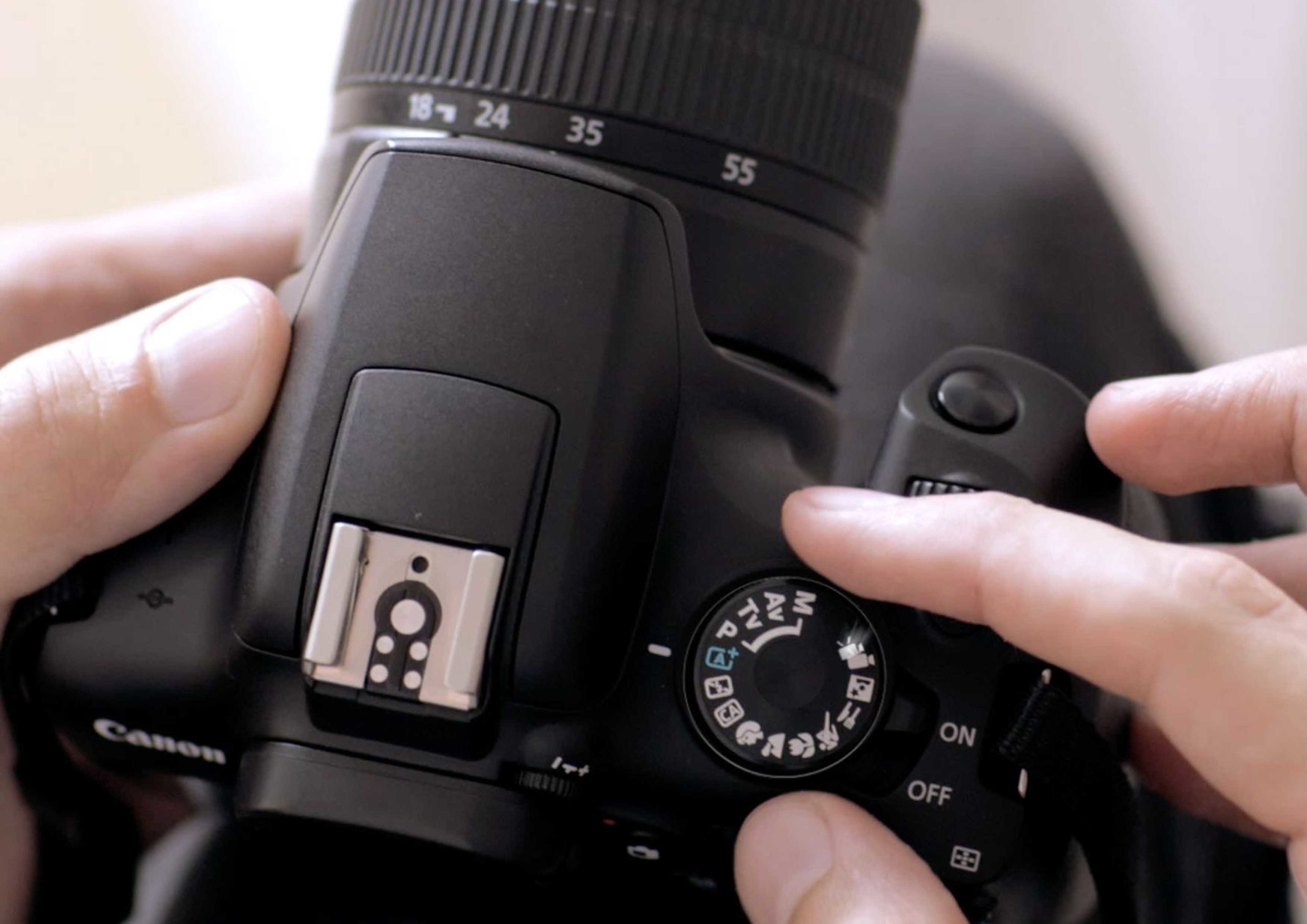 Modos de disparo da câmera fotográfica