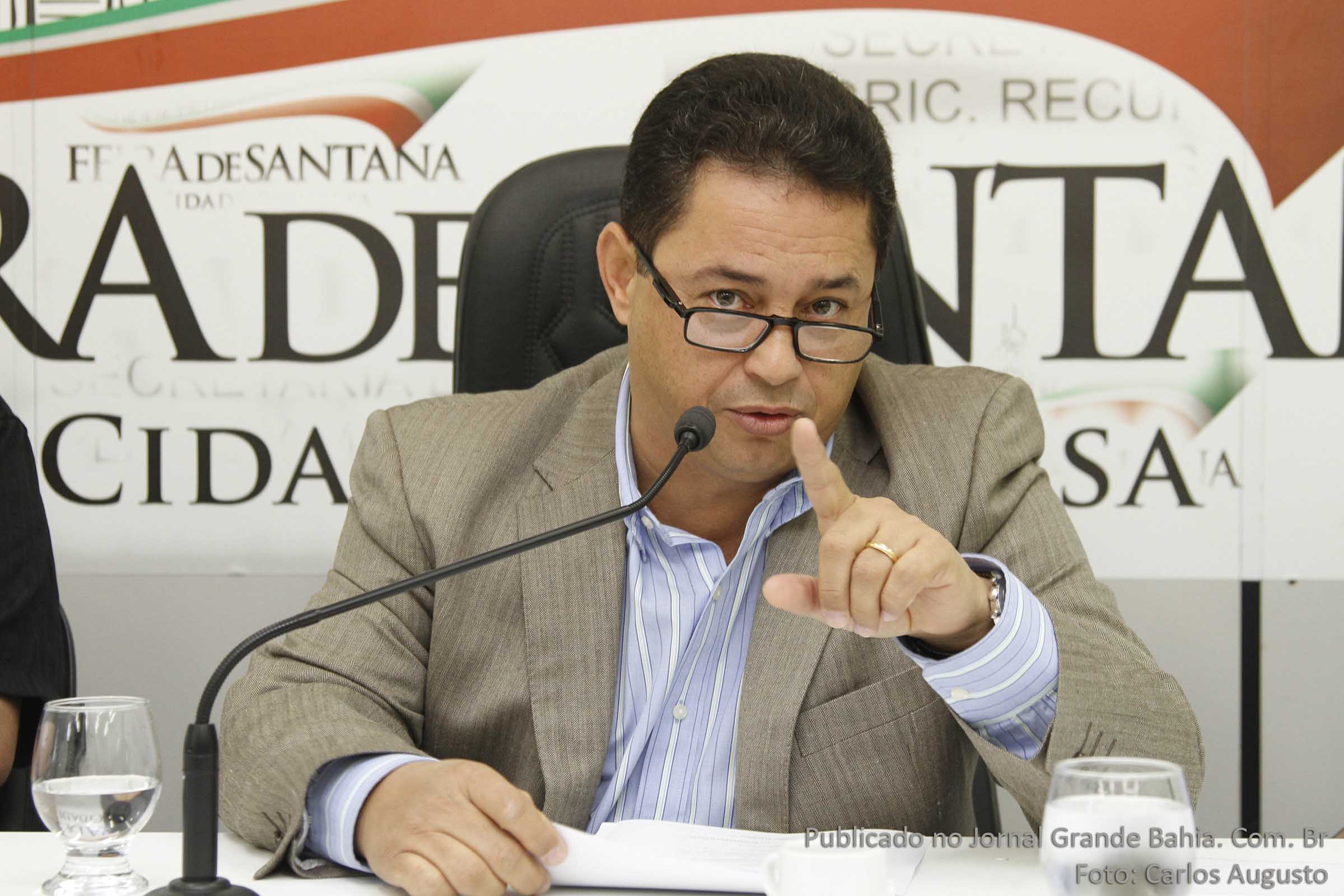 Wagner Walter Gonçalves dos Santos, apresentou durante entrevista coletiva o site Transparência Cidadã.