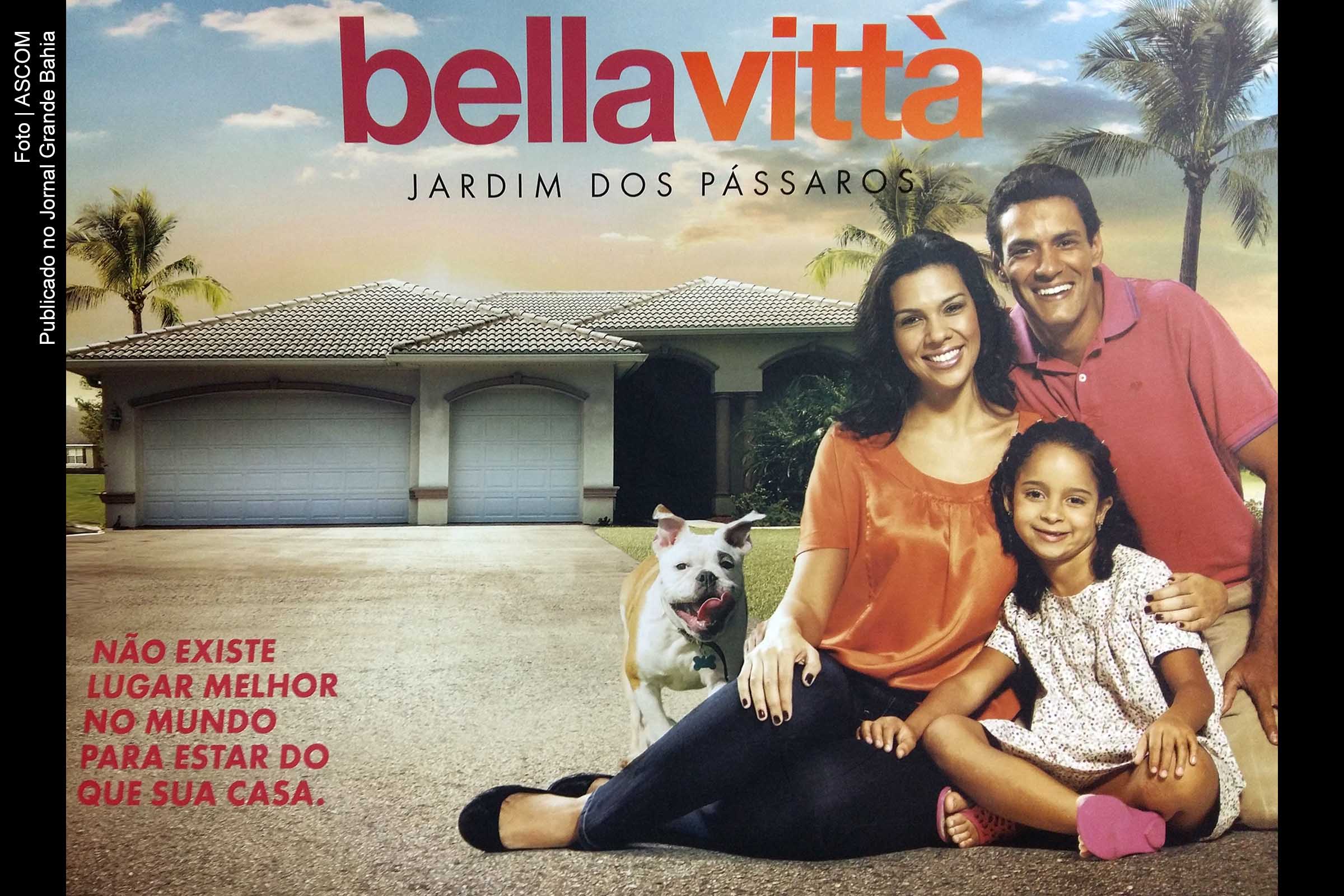 Ilustração do loteamento fechado Bella Vittà Jardins dos Pássaros. Empreendimento Lançado em Feira de Santana pelas empresas