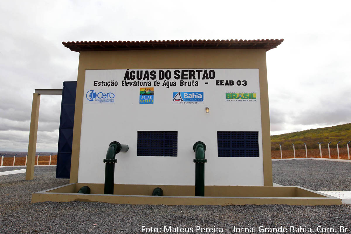 Governador Jaques Wagner inaugura em Cícero Dantas, primeira fase do Projeto Águas do Sertão.