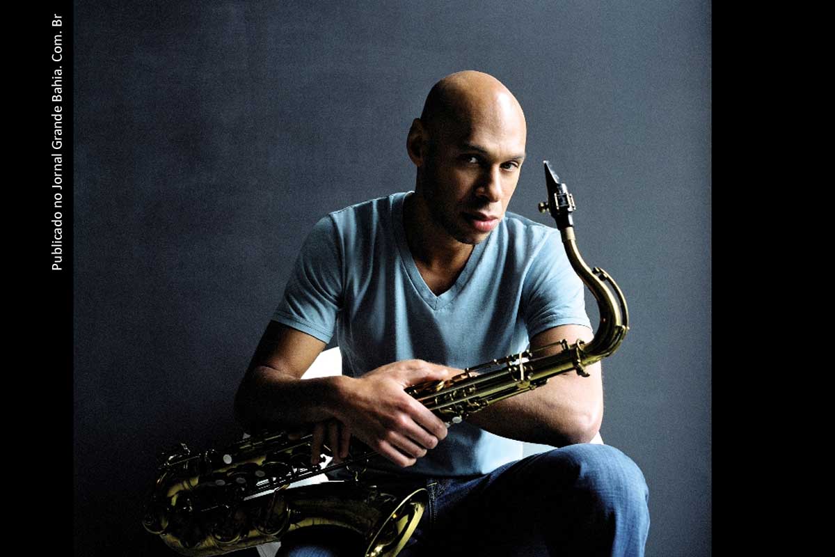 O americano Joshua Redman marca presença no festival de jazz do Recôncavo da Bahia.