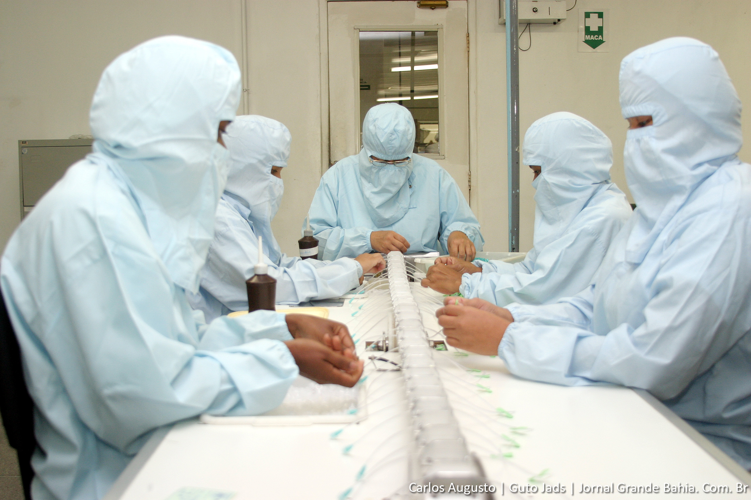 Queda no crescimento do setor industrial. (Foto: Carlos Augusto (Guto Jads) - Jornal Grande Bahia)