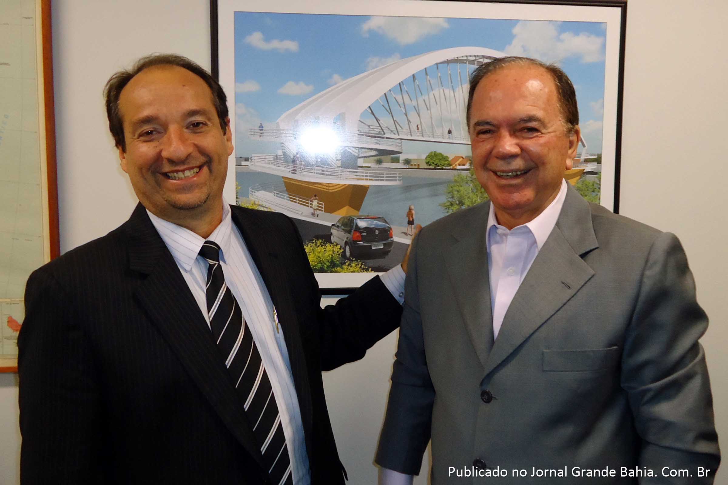 Cicero Monteiro e João Leão. Deputado federal cobra soluções do Governo para a seca no Semiárido