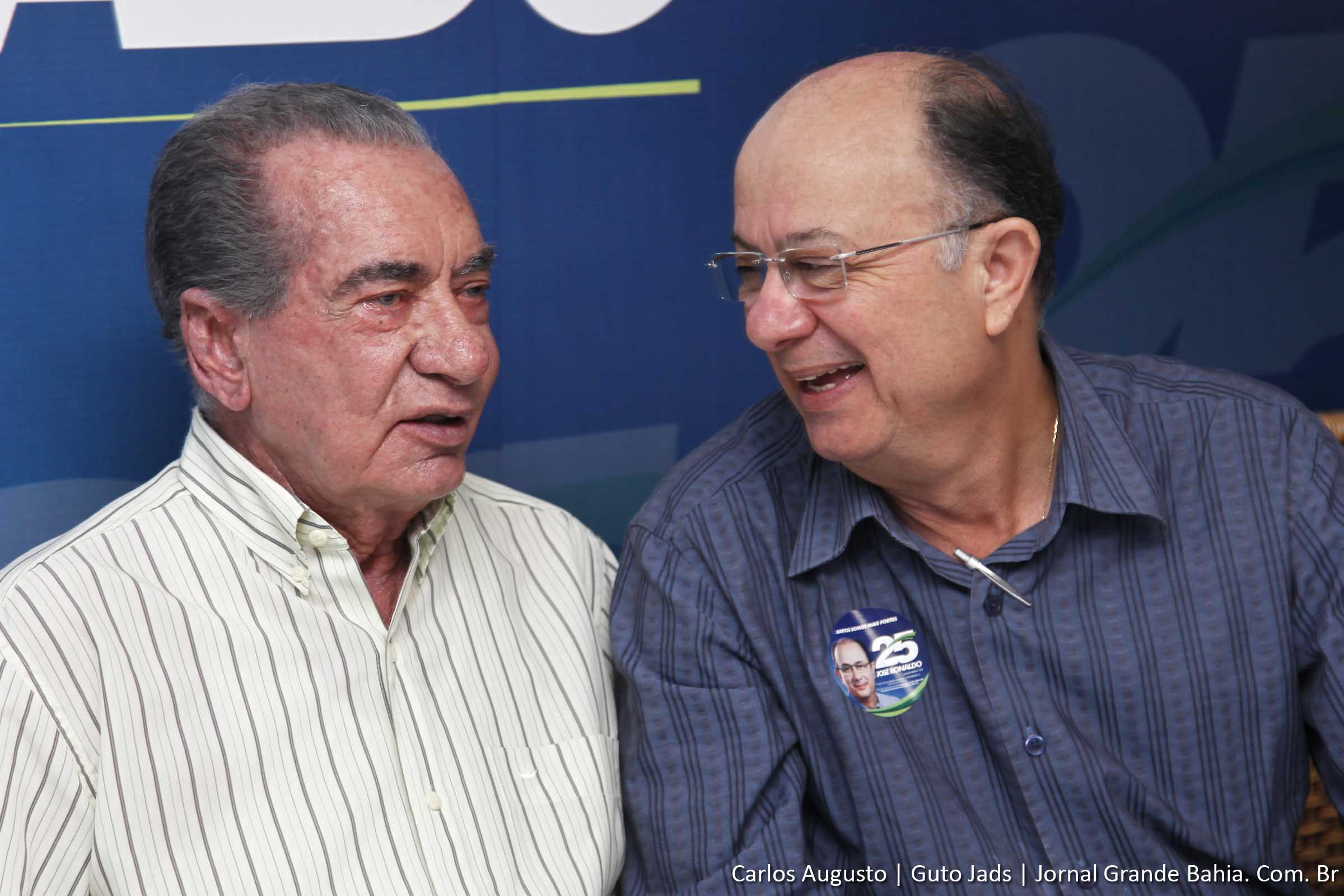 Eleições 2012: senador João Durval declara formalmente apoio à José Ronaldo, candidato do Democratas em Feira de Santana