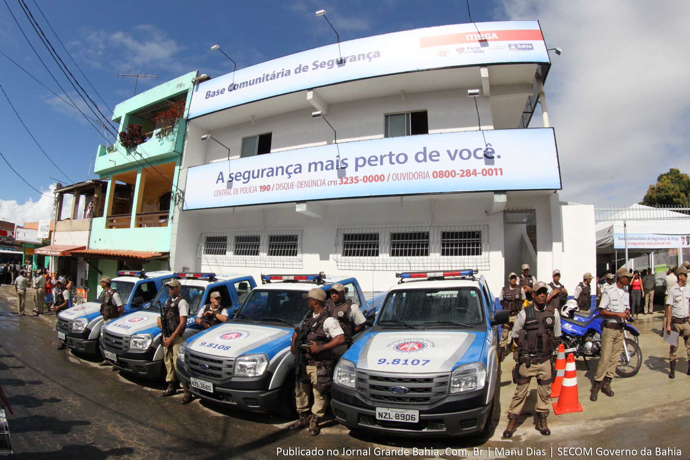 Lauro de Freitas recebe Base Comunitária de Segurança.