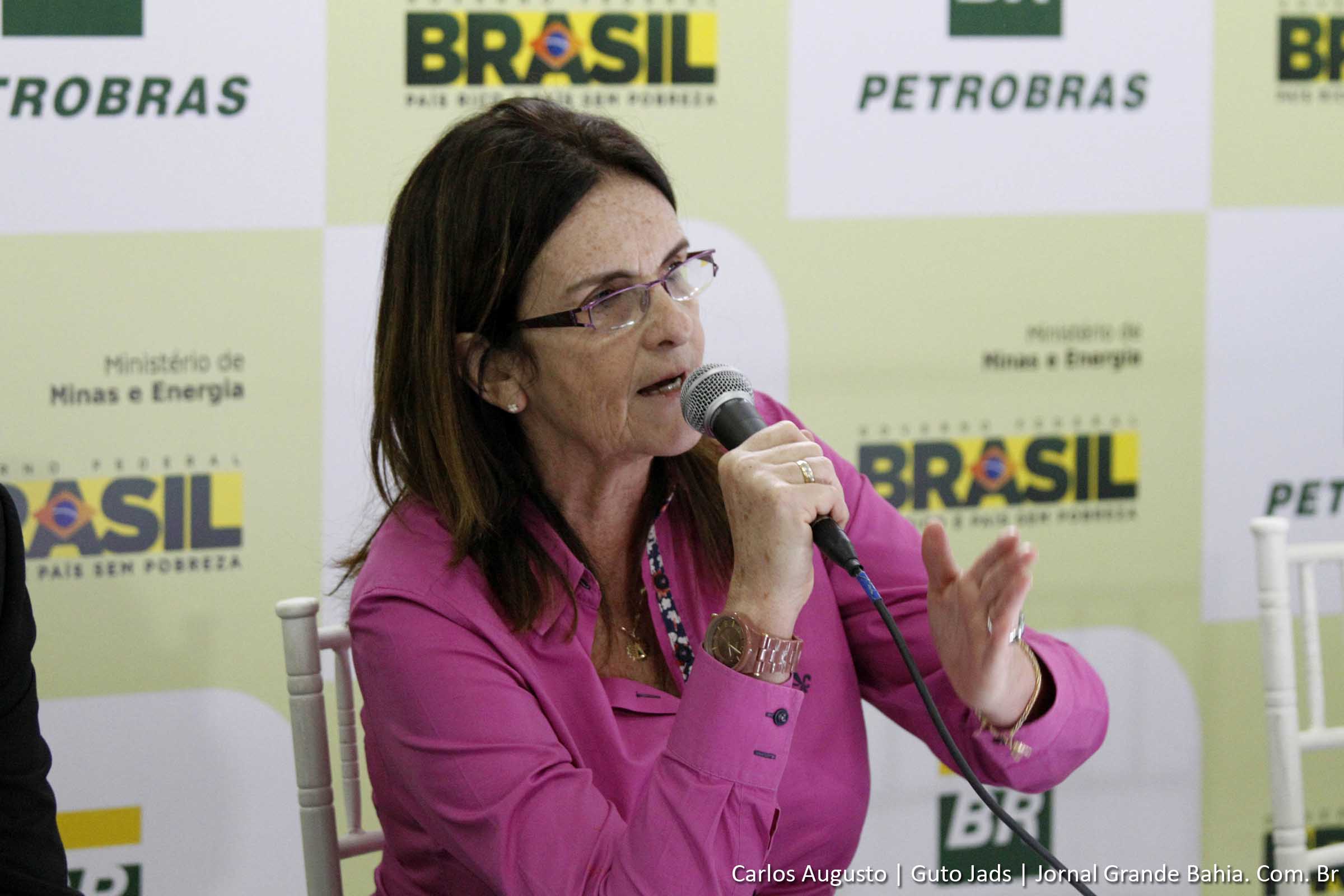 De acordo com Graça Foster a Petrobras, a produção da estatal cresceu 45% entre 2002 a 2011, muito acima das concorrentes. (Foto: Carlos Augusto | Jornal Grande Bahia)