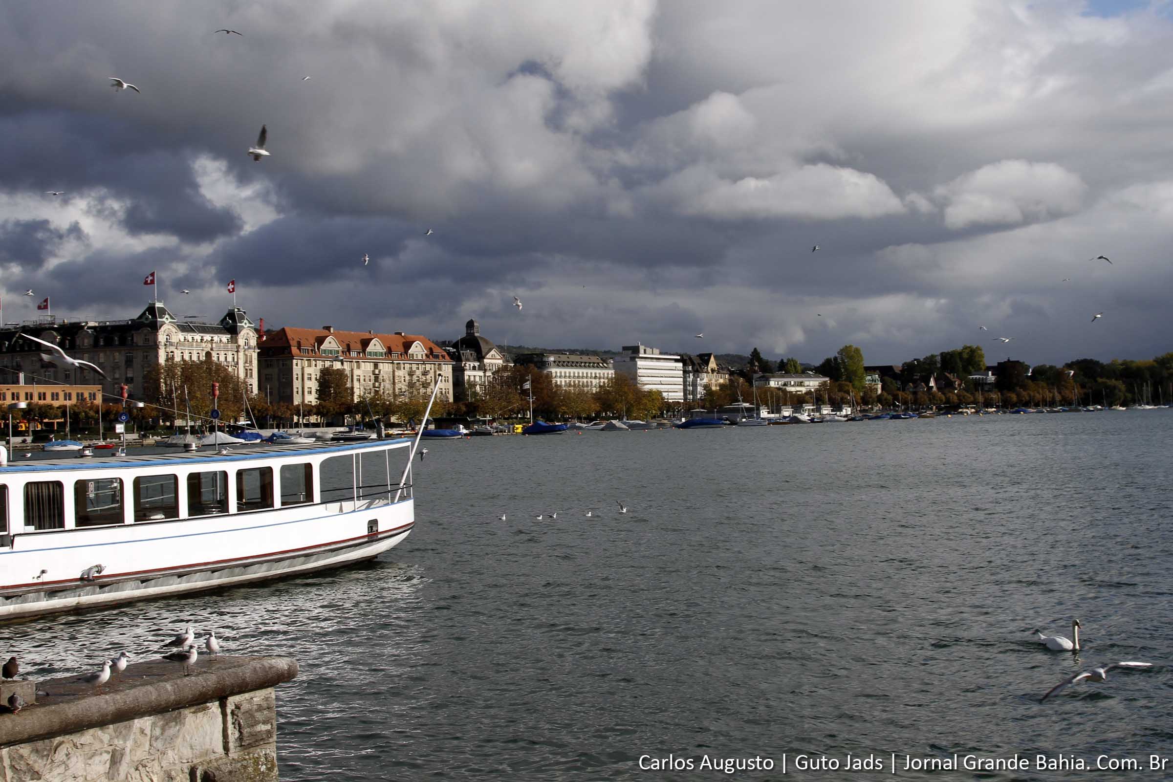 Suíça é destino do tráfico humano. (Zurique) - (Foto: Carlos Augusto (Guto Jads) - Jornal Grande Bahia)