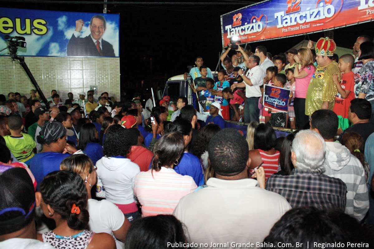 Bairro George Américo festeja presença de Tarcízio Pimenta.