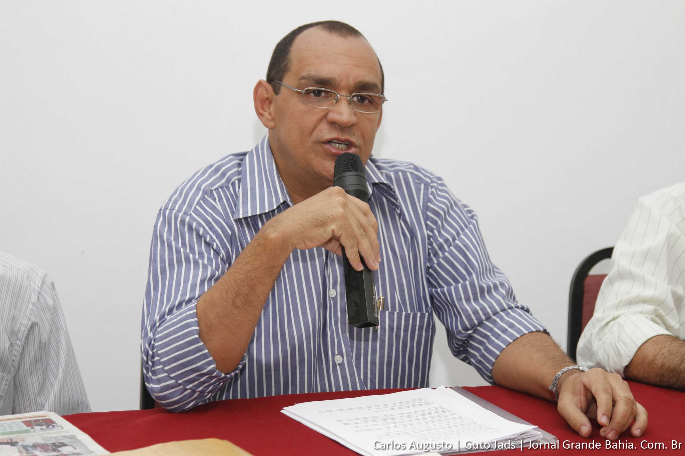 “Quem tem a previsão de receber 100 como é que vai pagar 150? Deve fechar o exercício com déficit de R$ 50 milhões”. (Foto: Carlos Augusto (Guto Jads) - Jornal Grande Bahia)