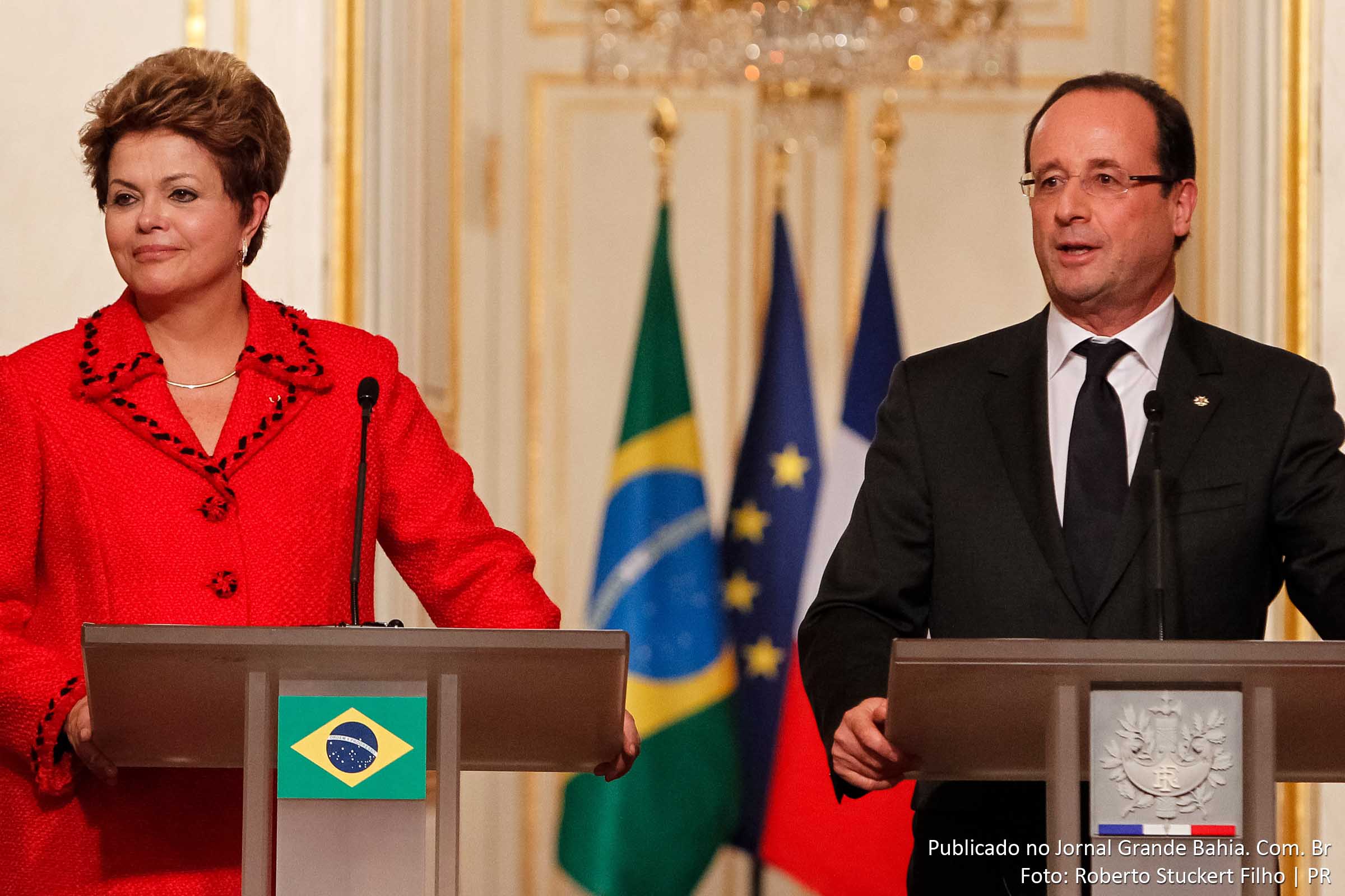 Em Paris, presidenta Dilma Rousseff diz que acusações de Valério a Lula são “lamentáveis”