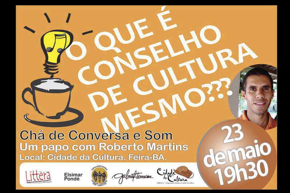 Debate sobre cultura é agendado.