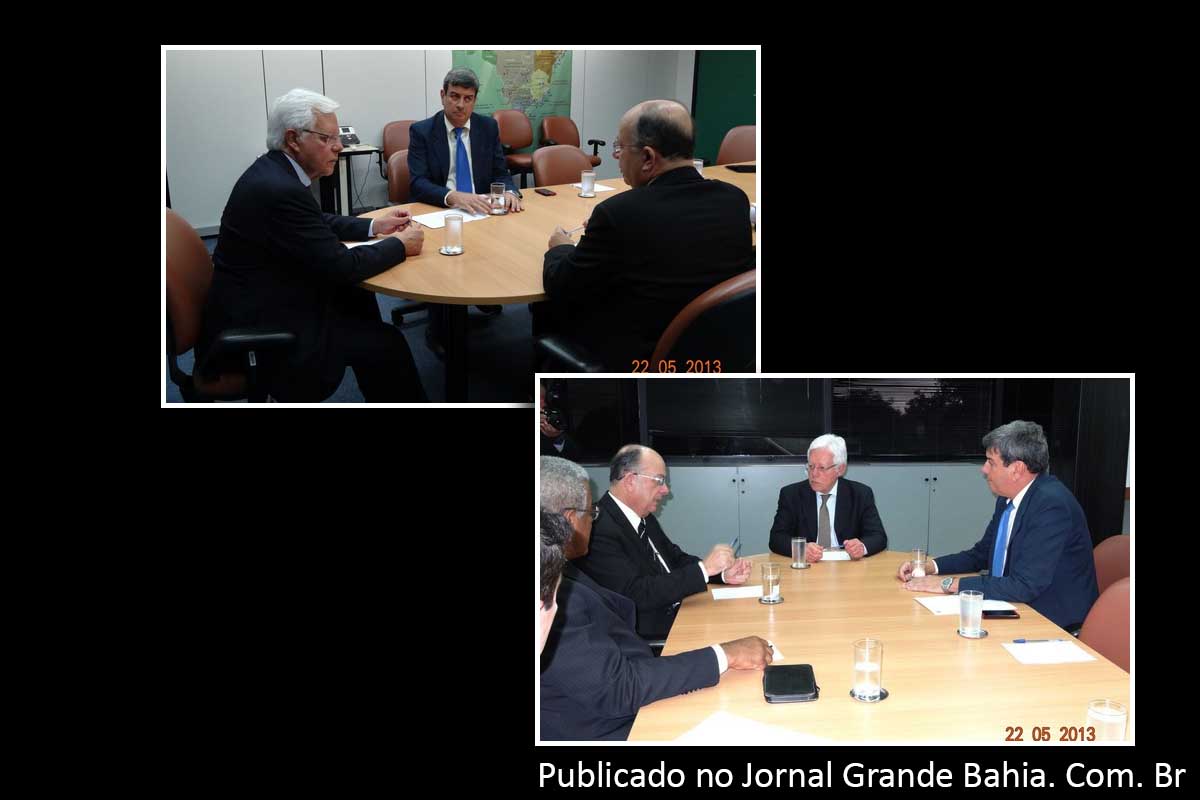 Durante audiência com ministro da aviação, prefeito de Feira de Santana diz que deseja apoiar construção do novo aeroporto