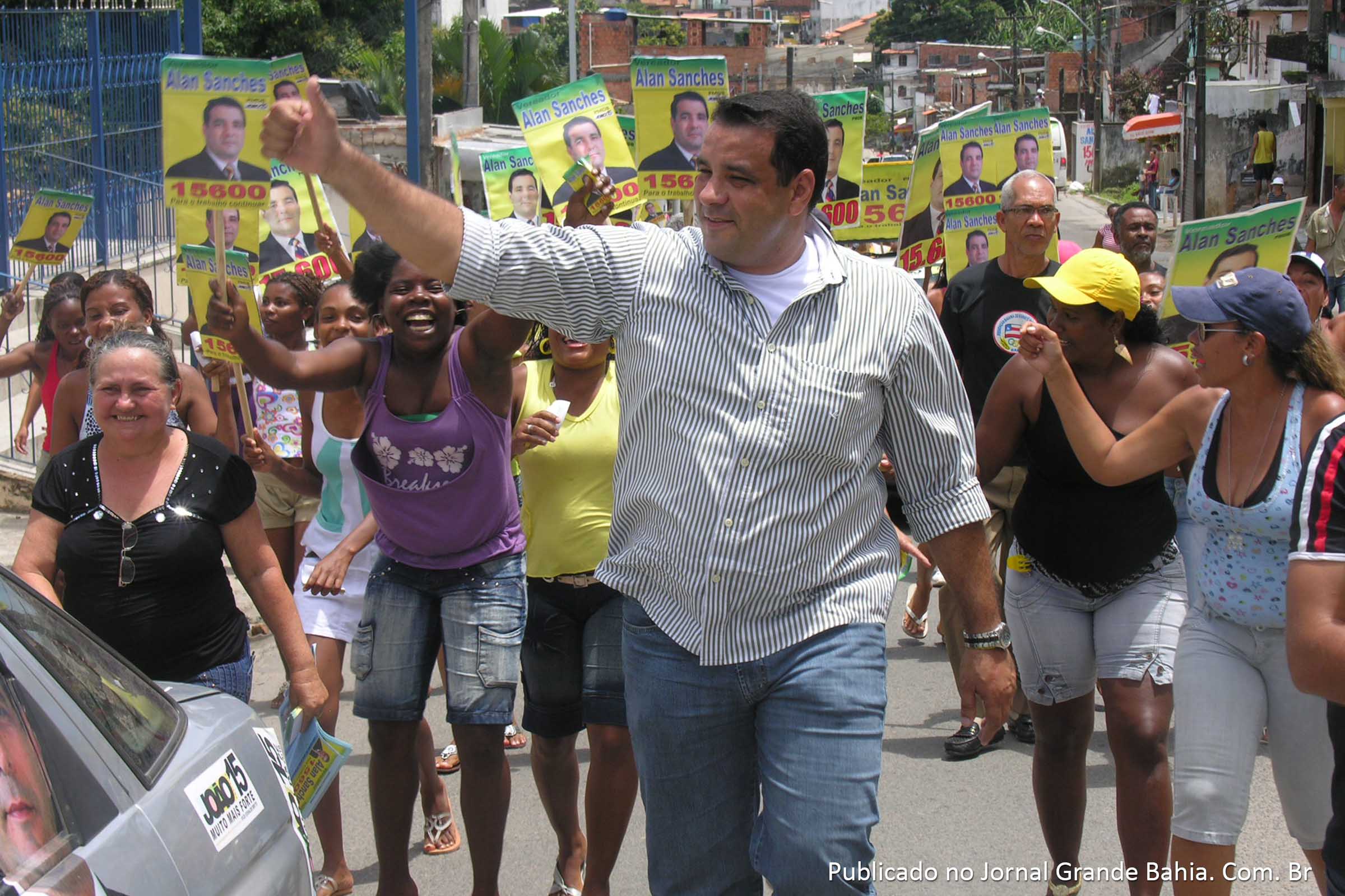 Alan Sanches diz que vai às ruas contra aumento de tarifa de ônibus.