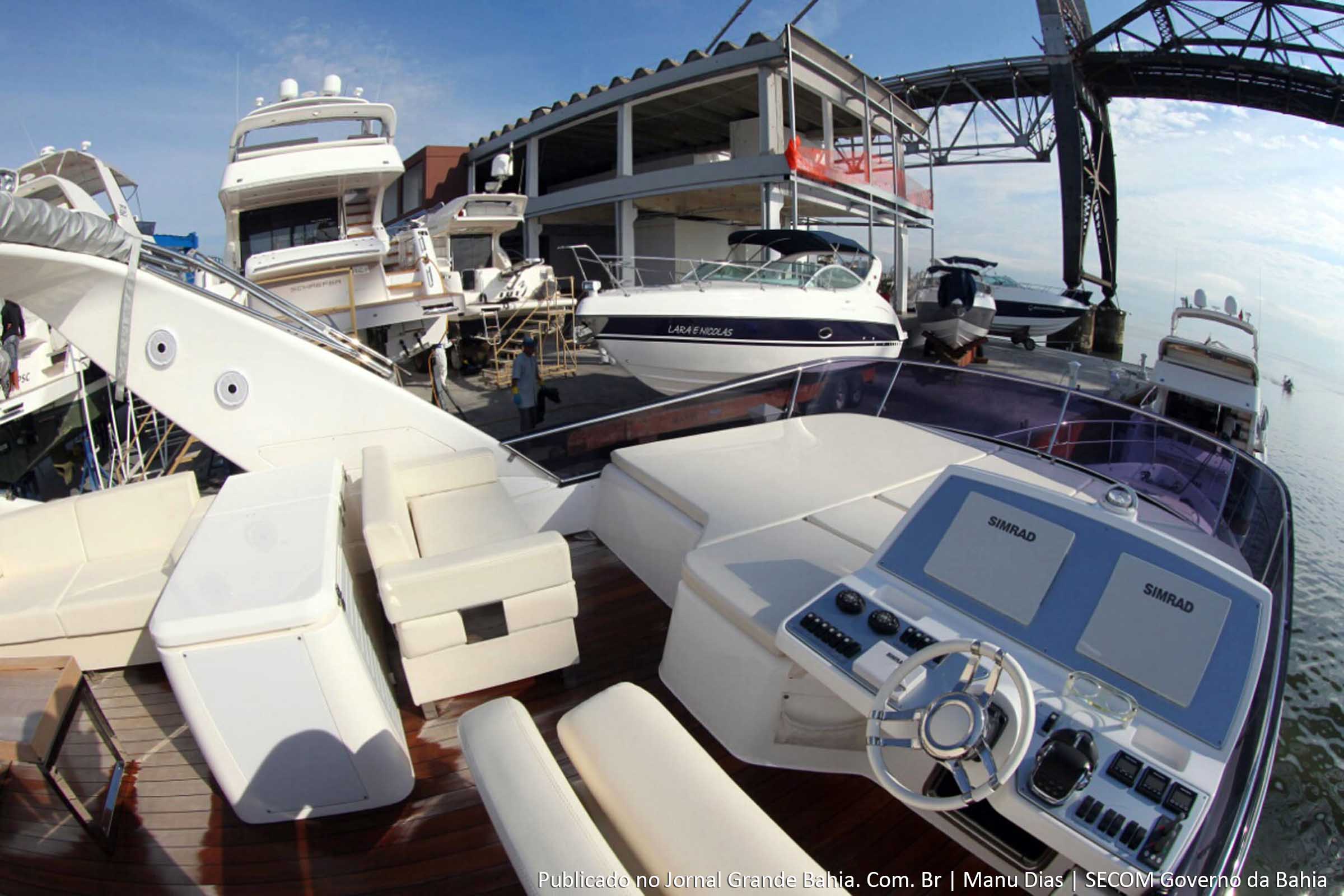 Estaleiro Schaefer Yachts em Florianópolis.