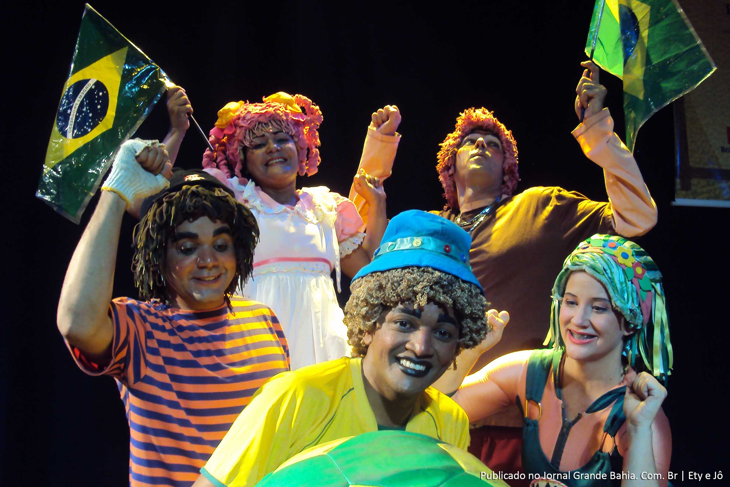 Espetáculo 'Só depende de nós – Rumo a Copa 2014'.