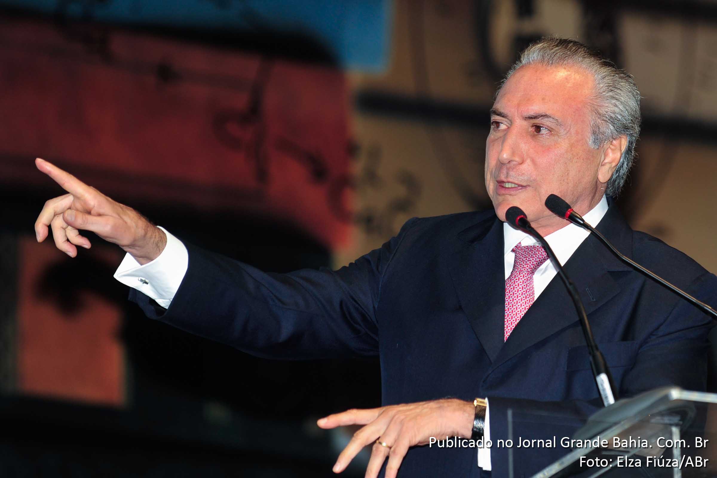 Michel Temer, vice-presidente da República.