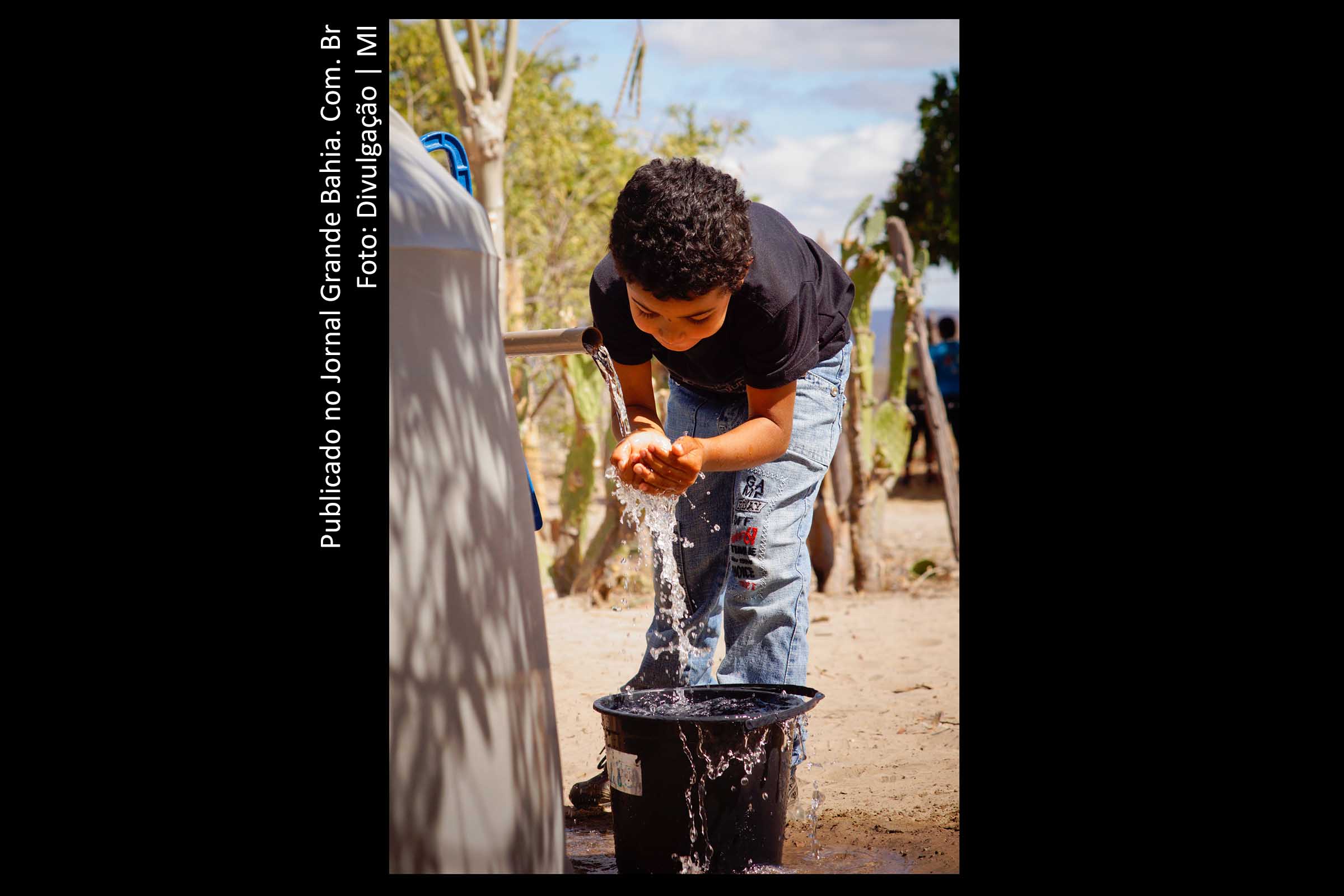 Governo federal promete instalar 38.252 cisternas de abastecimento humano no estado da Bahia.