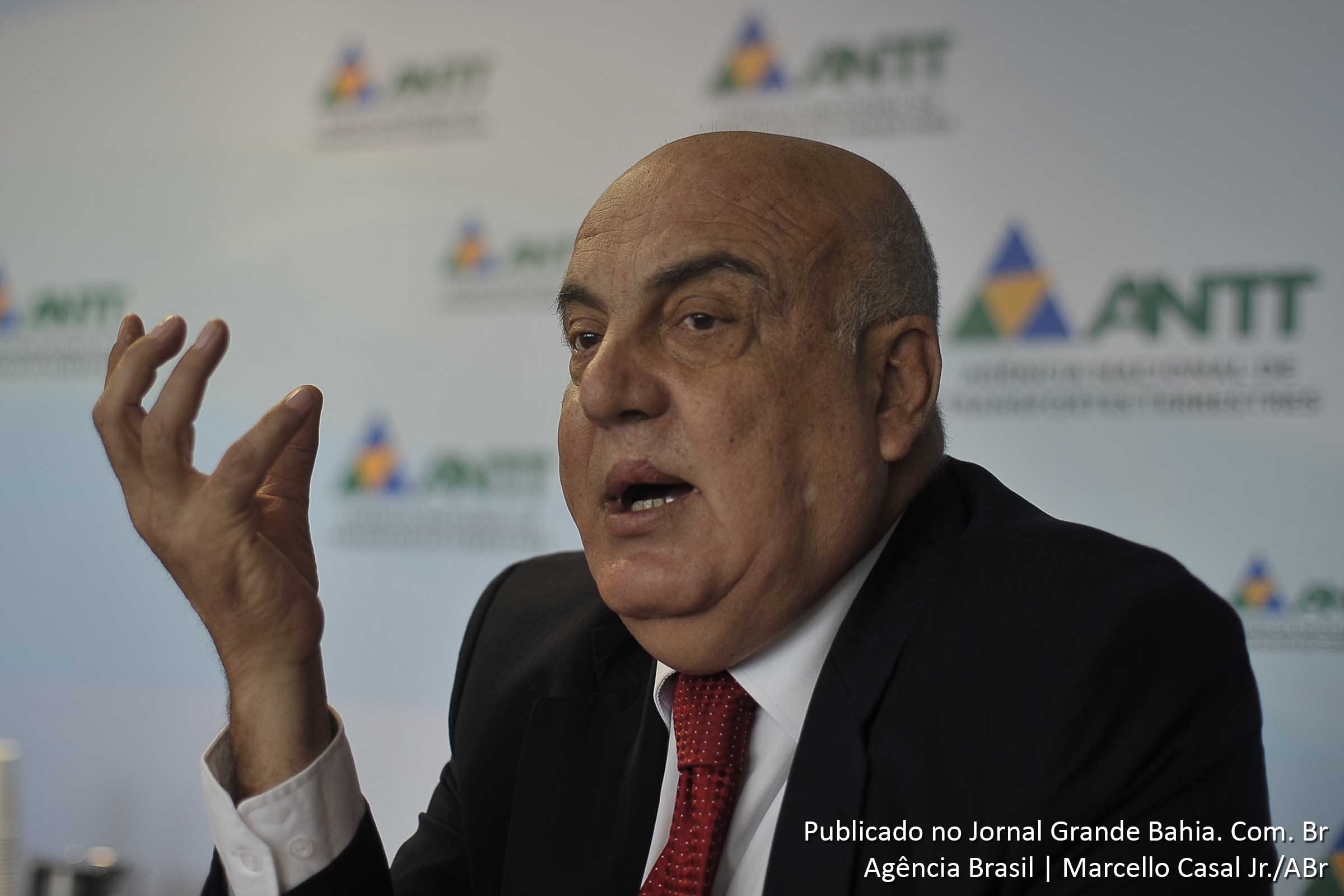O superintendente-executivo da Agência Nacional de Transportes Terrestres (ANTT), Hélio Mauro França. ANTT emite nota.