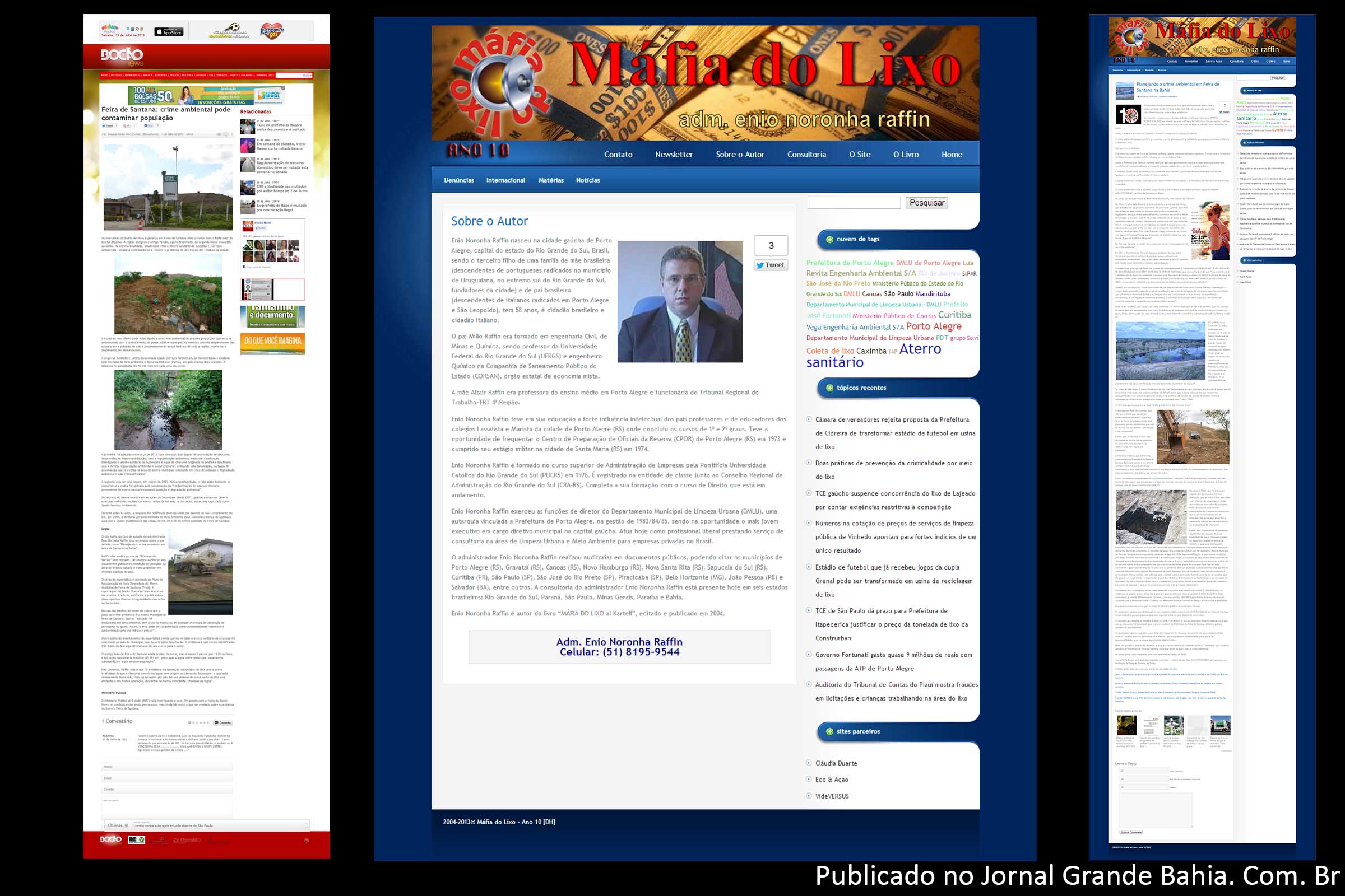 Denúncia de crime ambiental envolve ‘máfia do lixo’ em Feira de Santana. Segundo fontes, organização atuou até mesmo dentro do MP