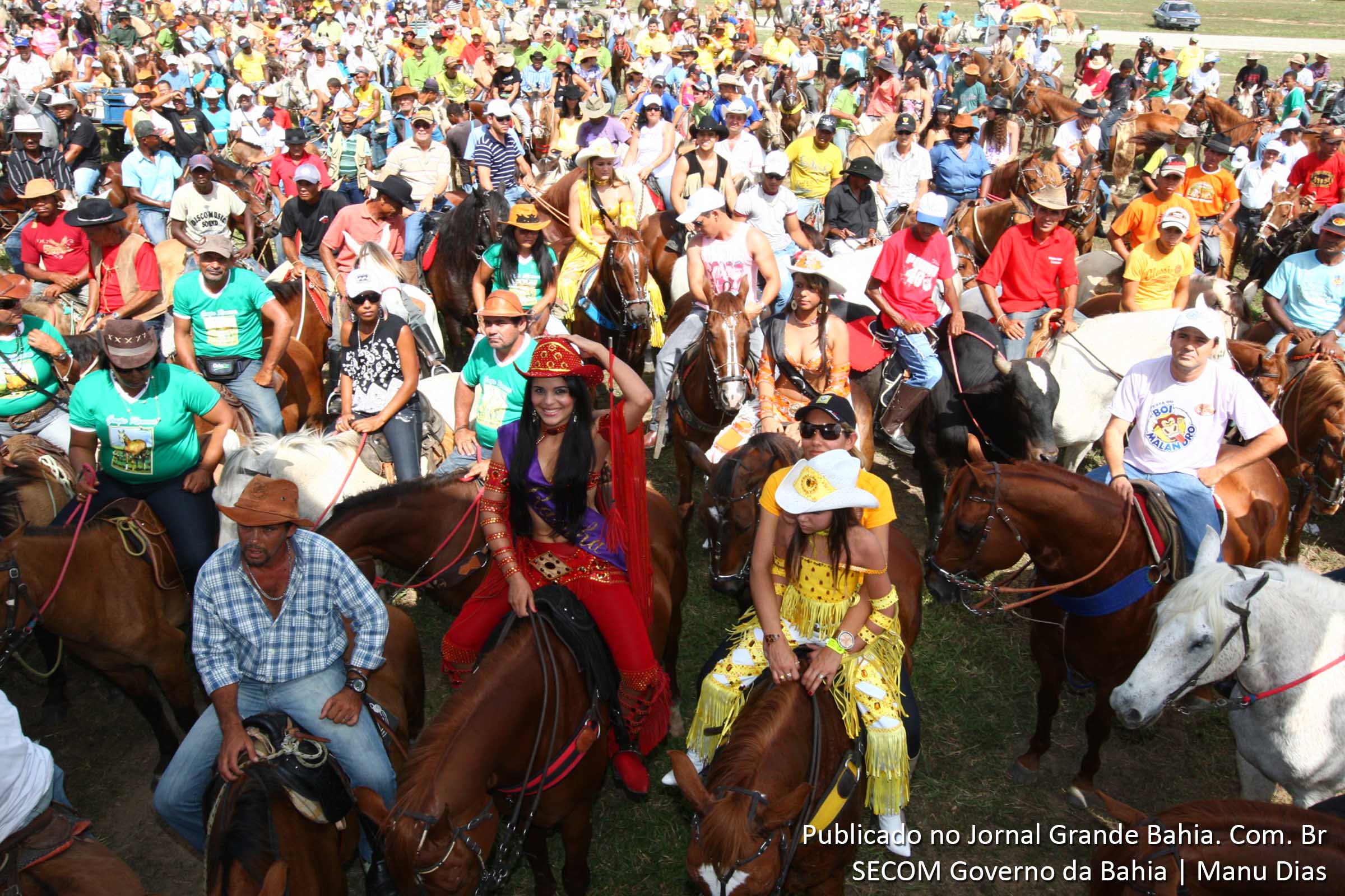 Comunidade do interior baiano participa Vaquejada de Serrinha.