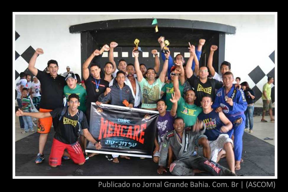 Equipe Gracie Barra Feira de Santana no Campeonato em Sapeaçú.