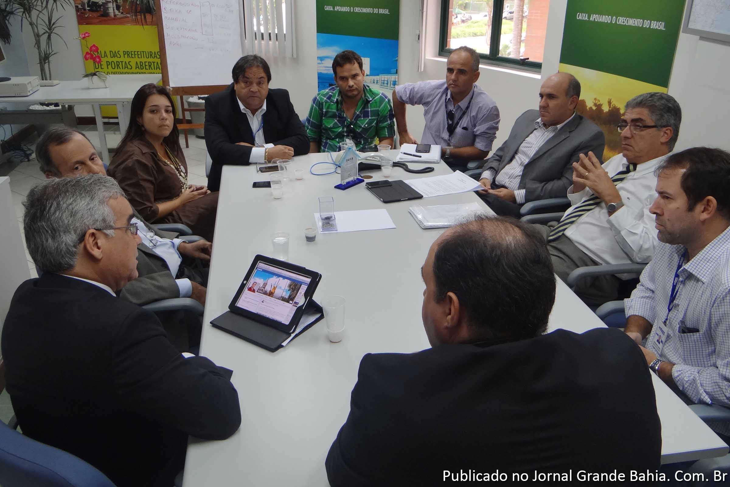 Reunião com diversos setores do governo Wagner discutiu investimentos em Feira de Santana.