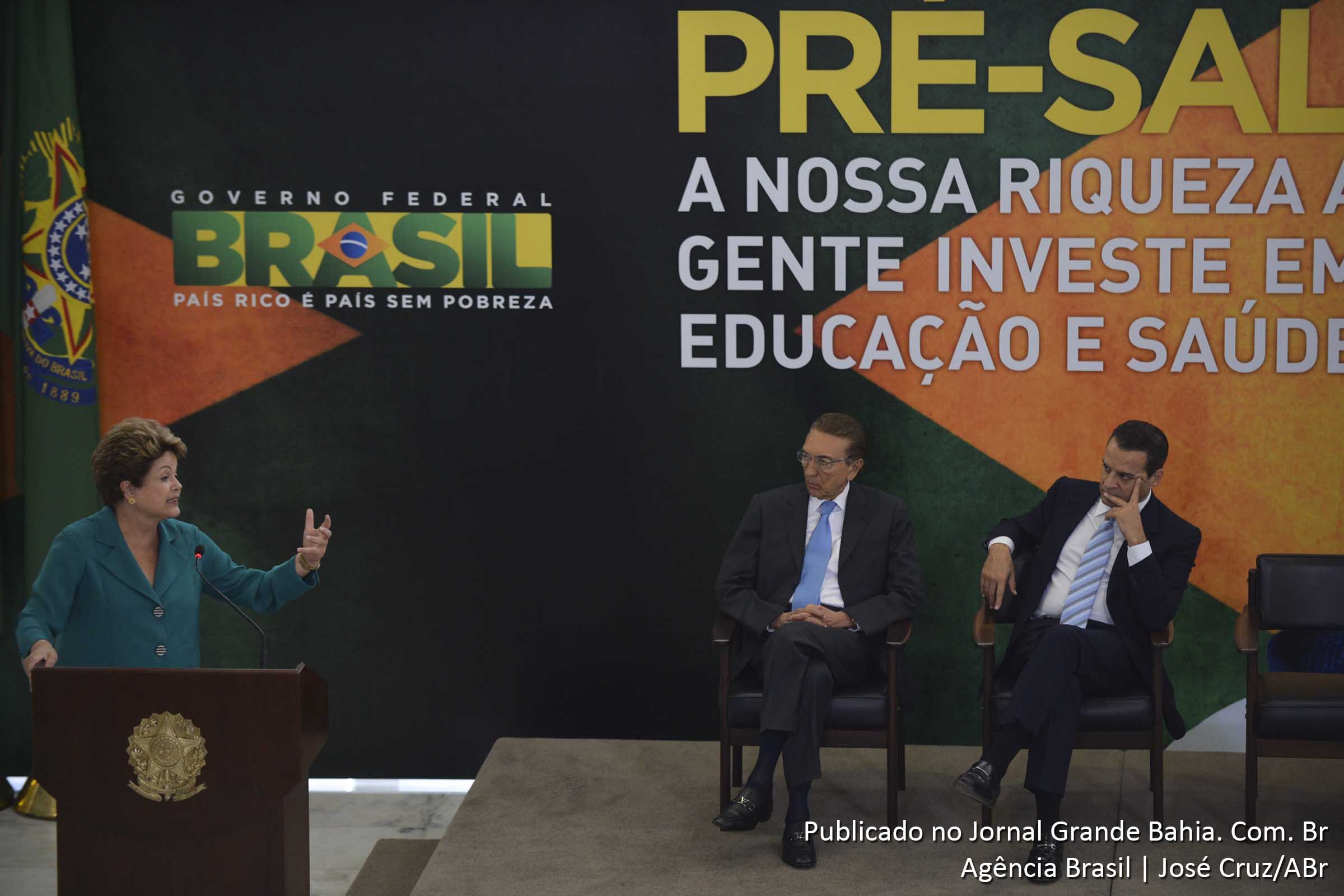 Presidenta Dilma Rousseff sanciona Lei que garante mais recursos para educação e saúde
