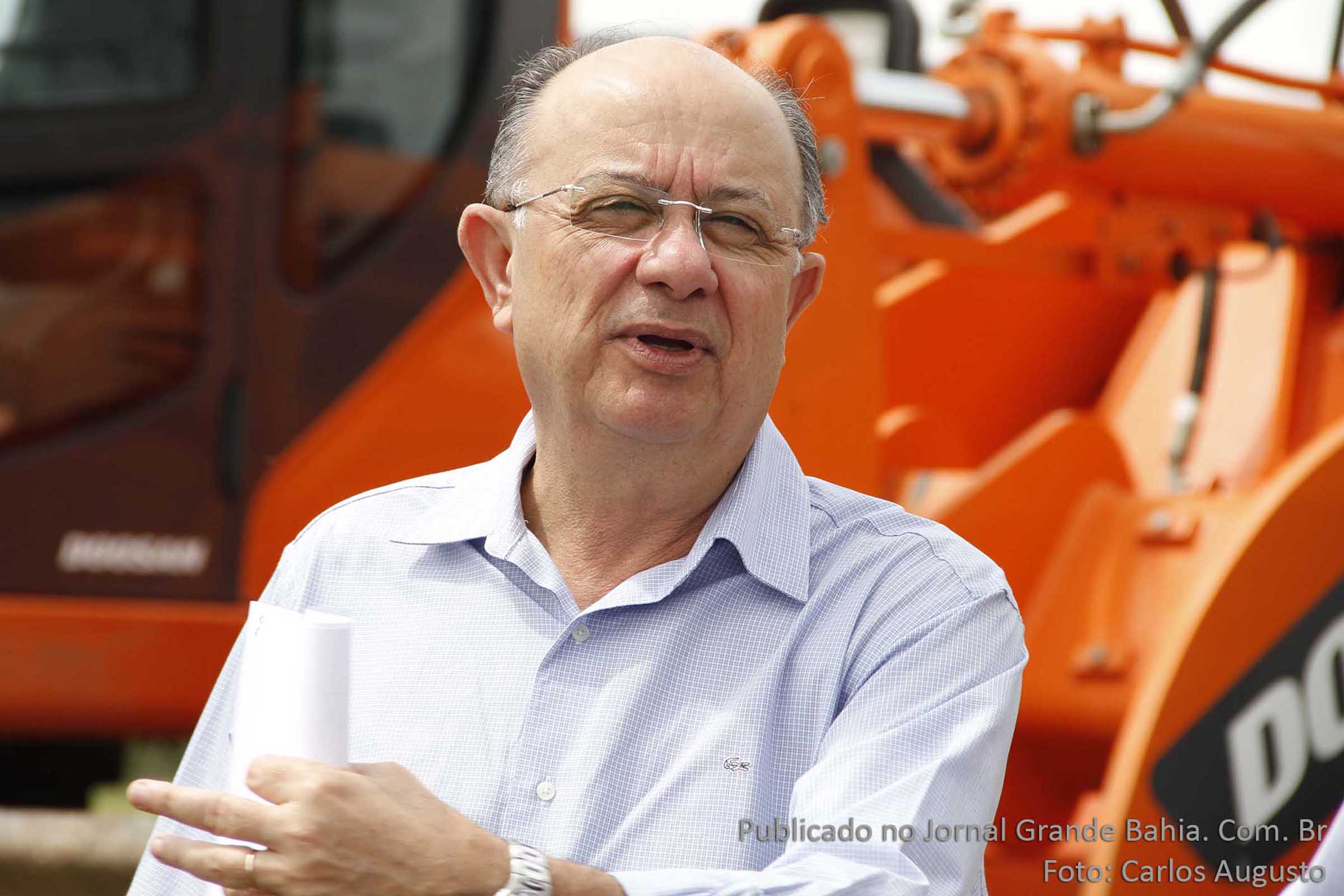 prefeito José Ronaldo anuncia investimentos em creches. (Foto: Carlos Augusto | Jornal Grande Bahia)