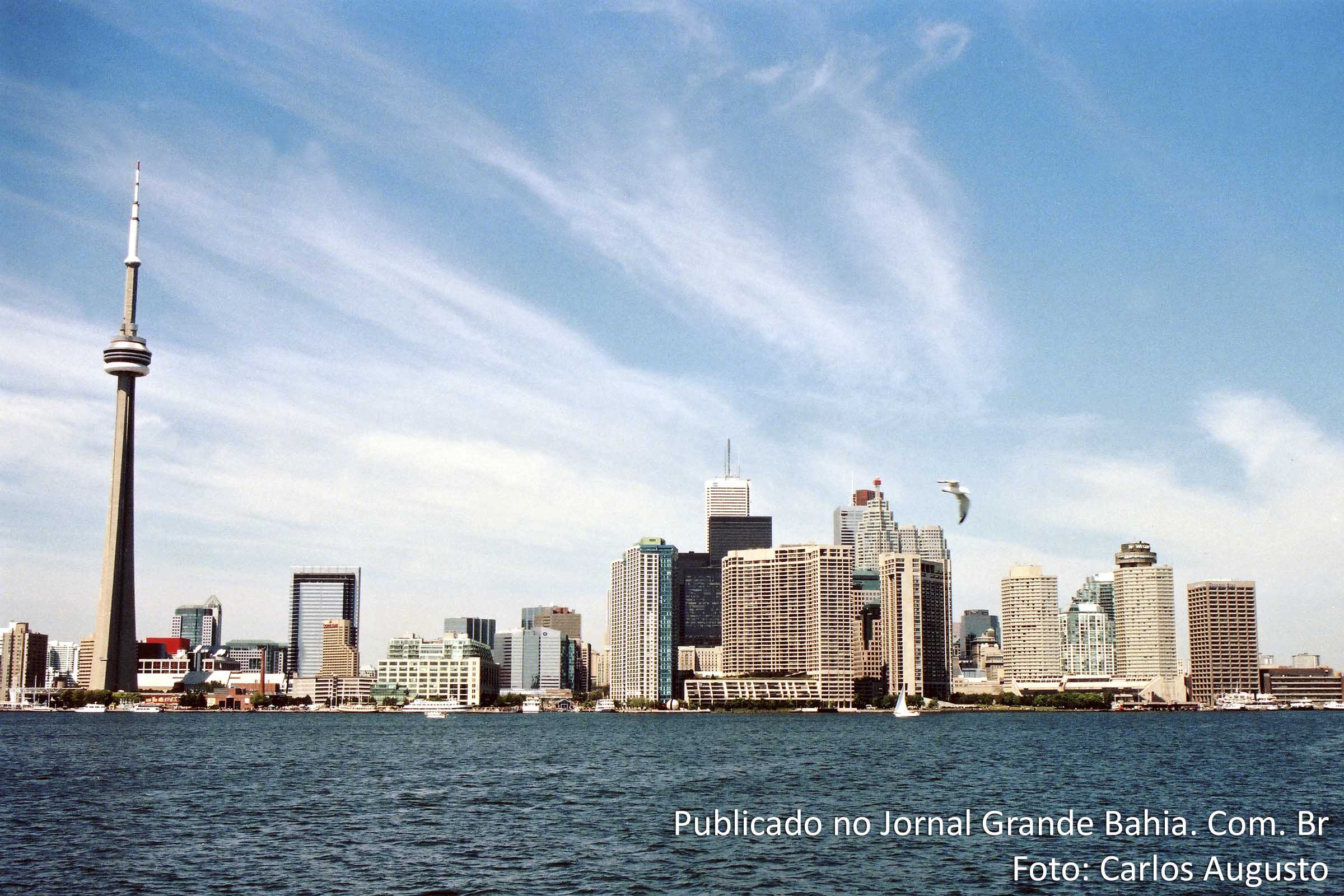 Cidade de Toronto, Canadá. (Foto: Carlos Augusto | Jornal Grande Bahia)