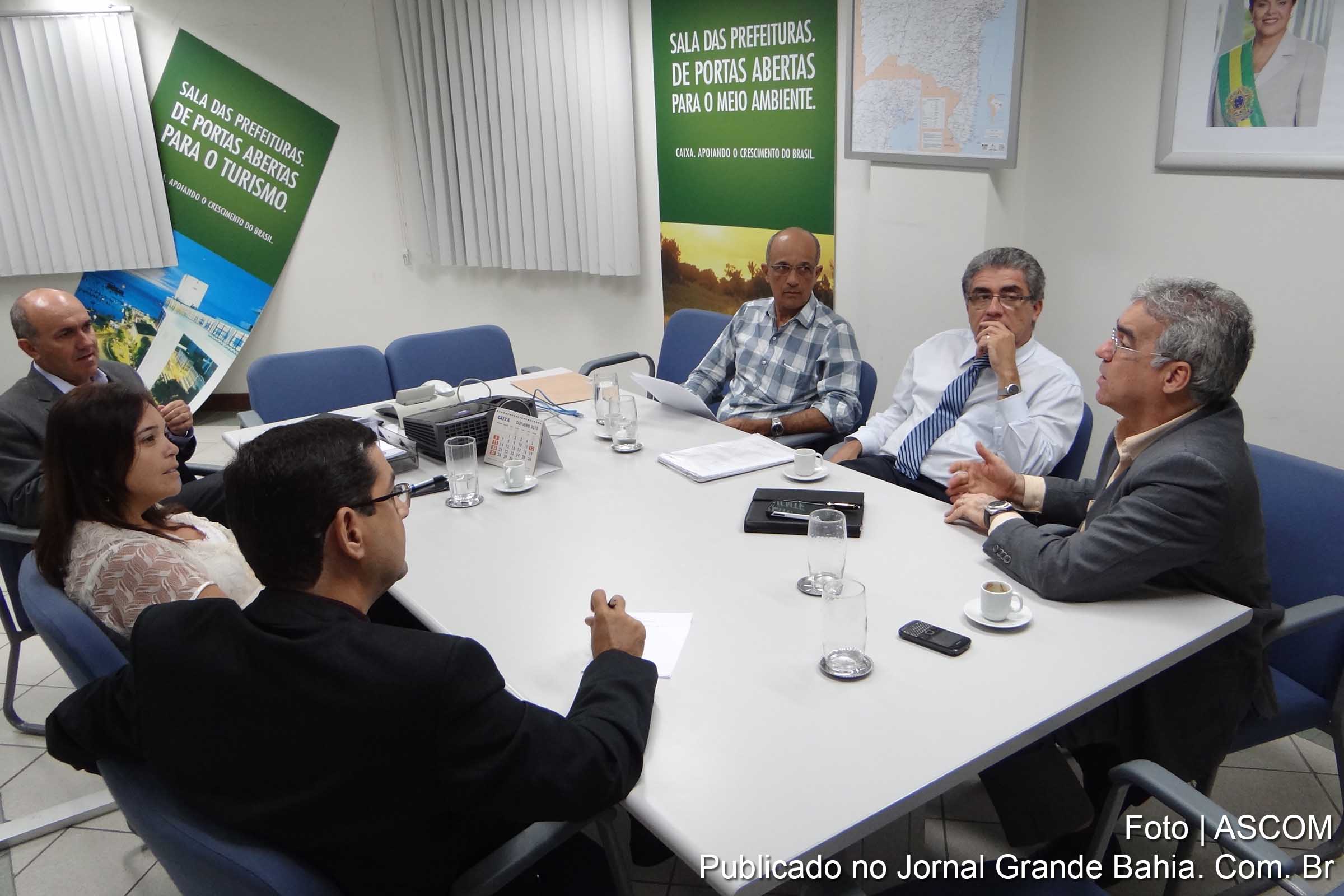 Deputado Zé Neto volta a se reunir com CAIXA e Conder com objetivo de retomar obras da Lagoa Grande, em Feira Santana