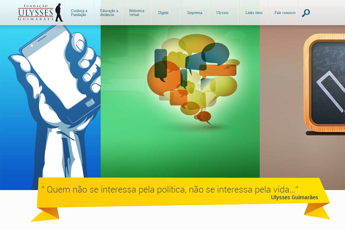 Fundação Ulysses Guimarães objetiva a formação política da sociedade.